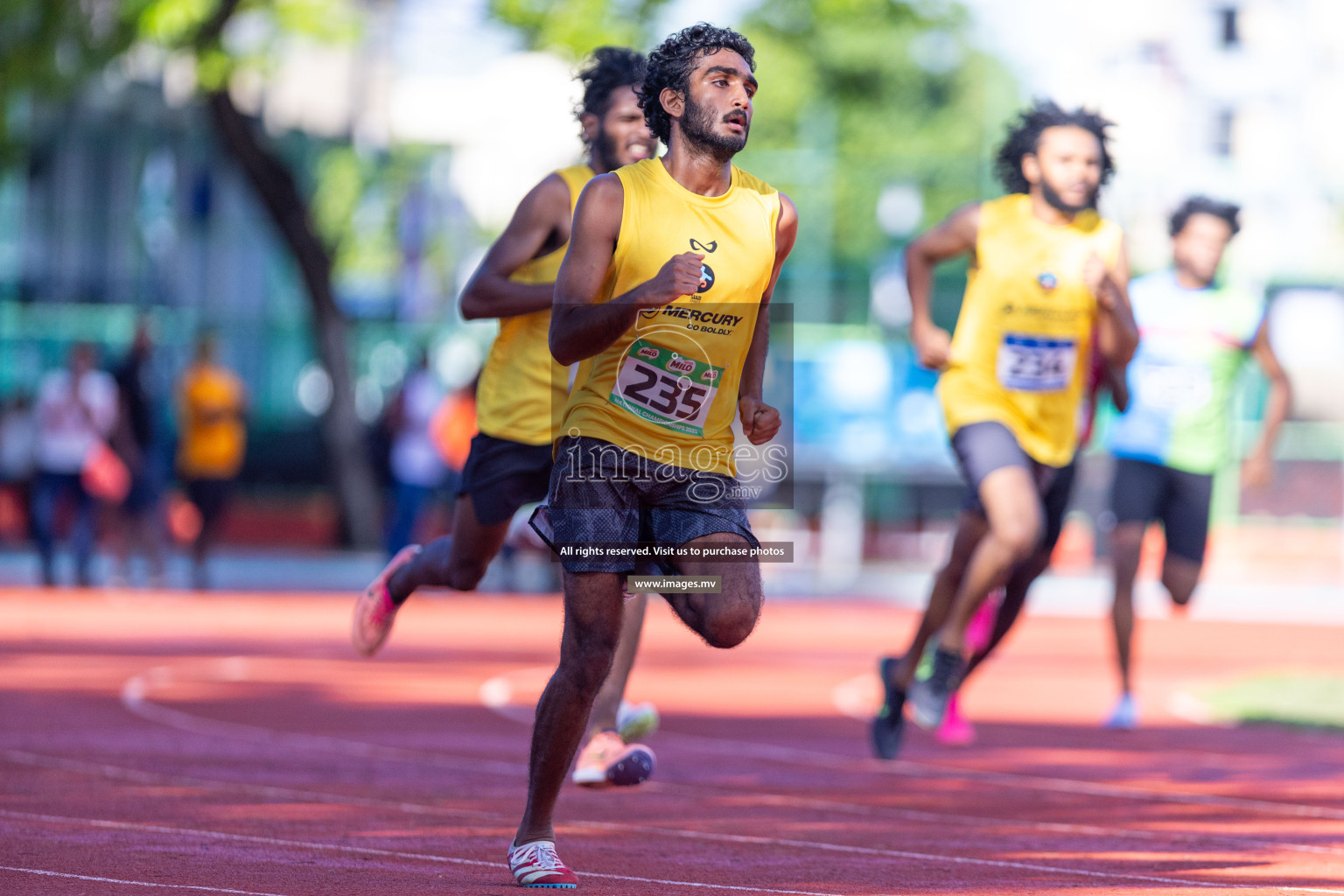 Day 2 of National Athletics Championship 2023 was held in Ekuveni Track at Male', Maldives on Saturday, 25th November 2023. Photos: Nausham Waheed / images.mv