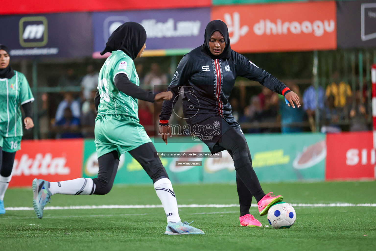 Prison Club vs Club MYS in 18/30 Futsal Fiesta Classic 2023 held in Hulhumale, Maldives, on Friday, 21st July 2023 Photos: Nausham Waheed / images.mv