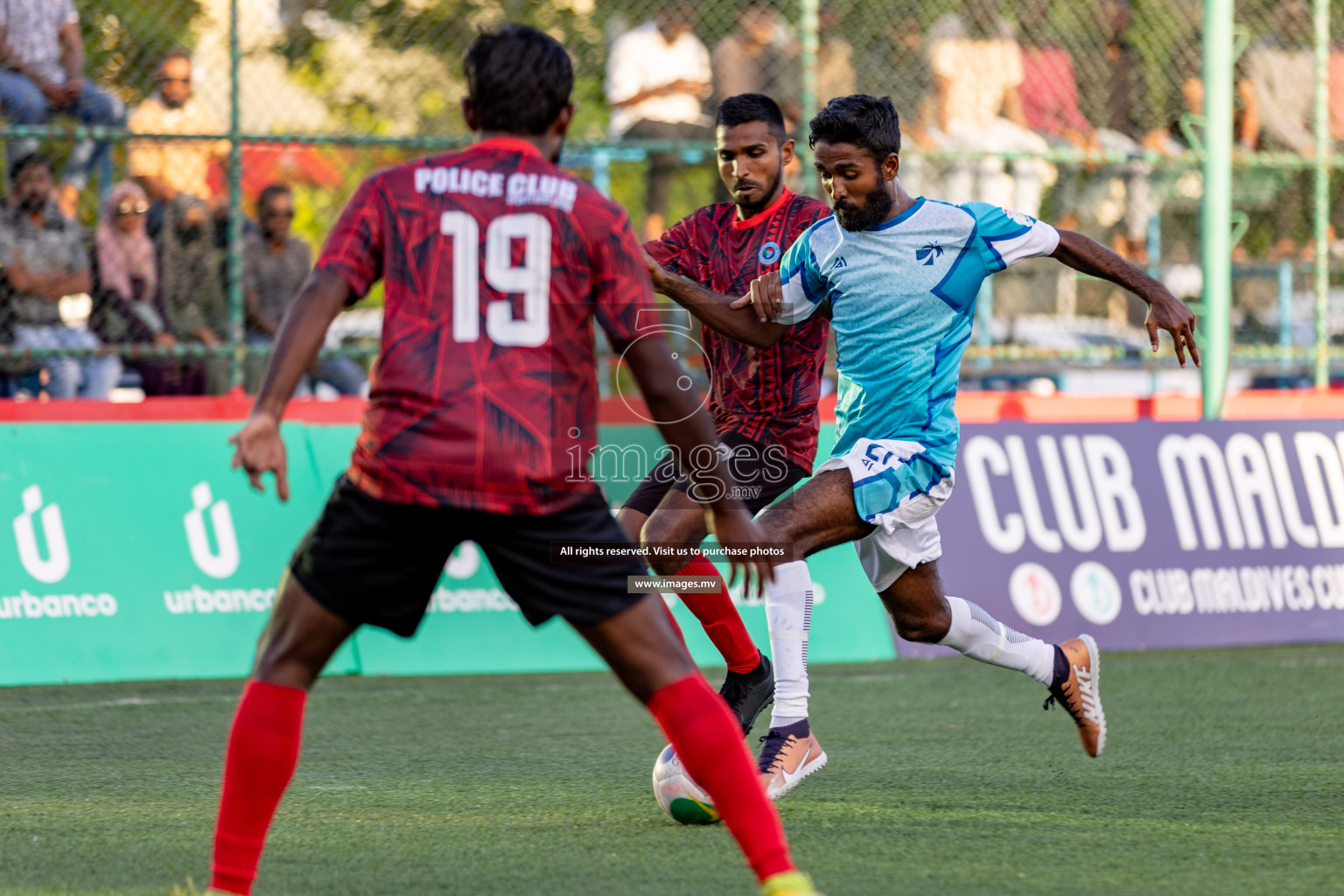 MACL vs Police Club in Club Maldives Cup 2023 held in Hulhumale, Maldives, on Saturday, 22nd July 2023. Photos: Hassan Simah / images.mv