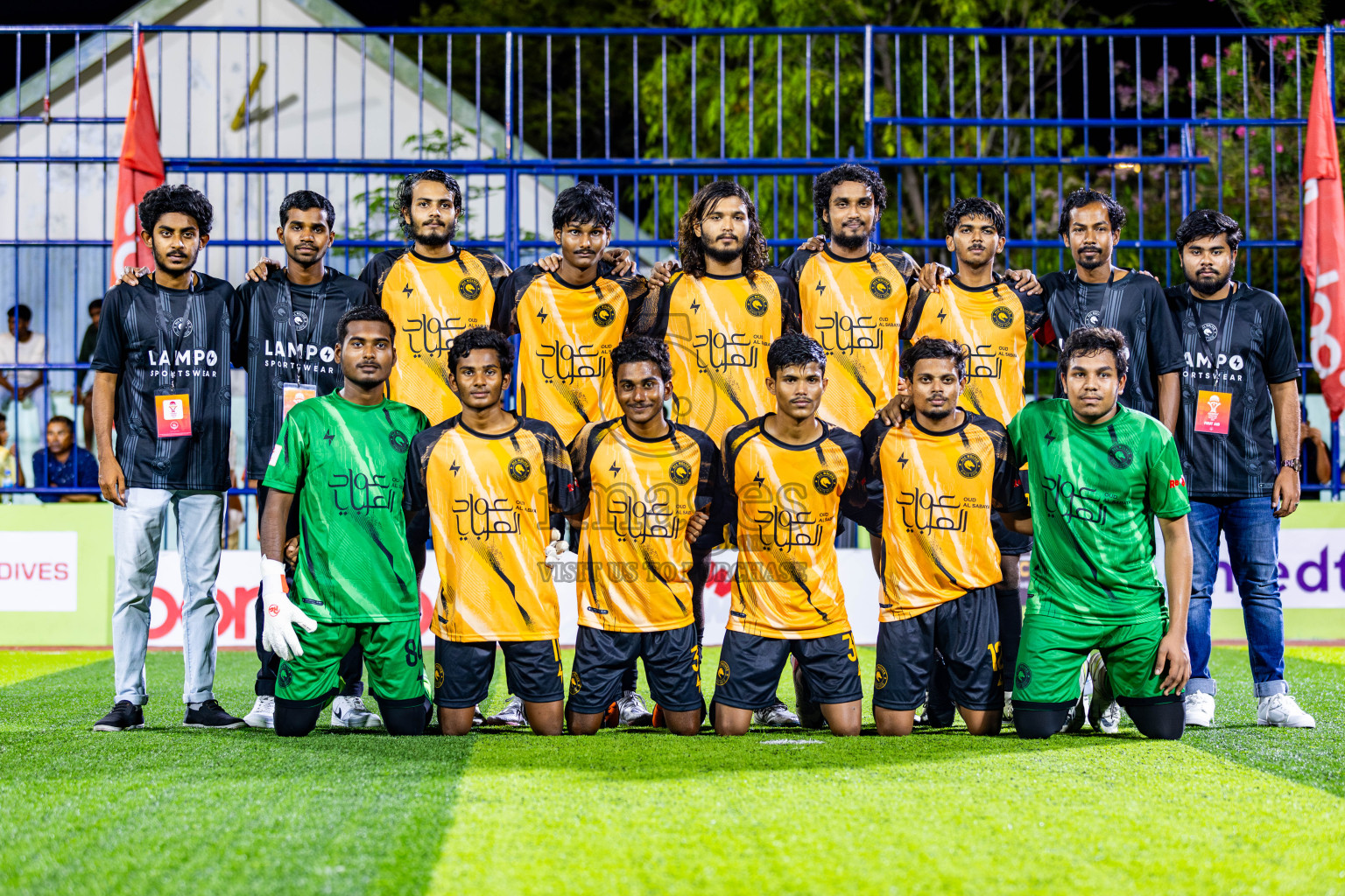 All Wolves vs FC Dhunthari in Day 2 of Eydhafushi Futsal Cup 2024 was held on Tuesday, 9th April 2024, in B Eydhafushi, Maldives Photos: Nausham Waheed / images.mv