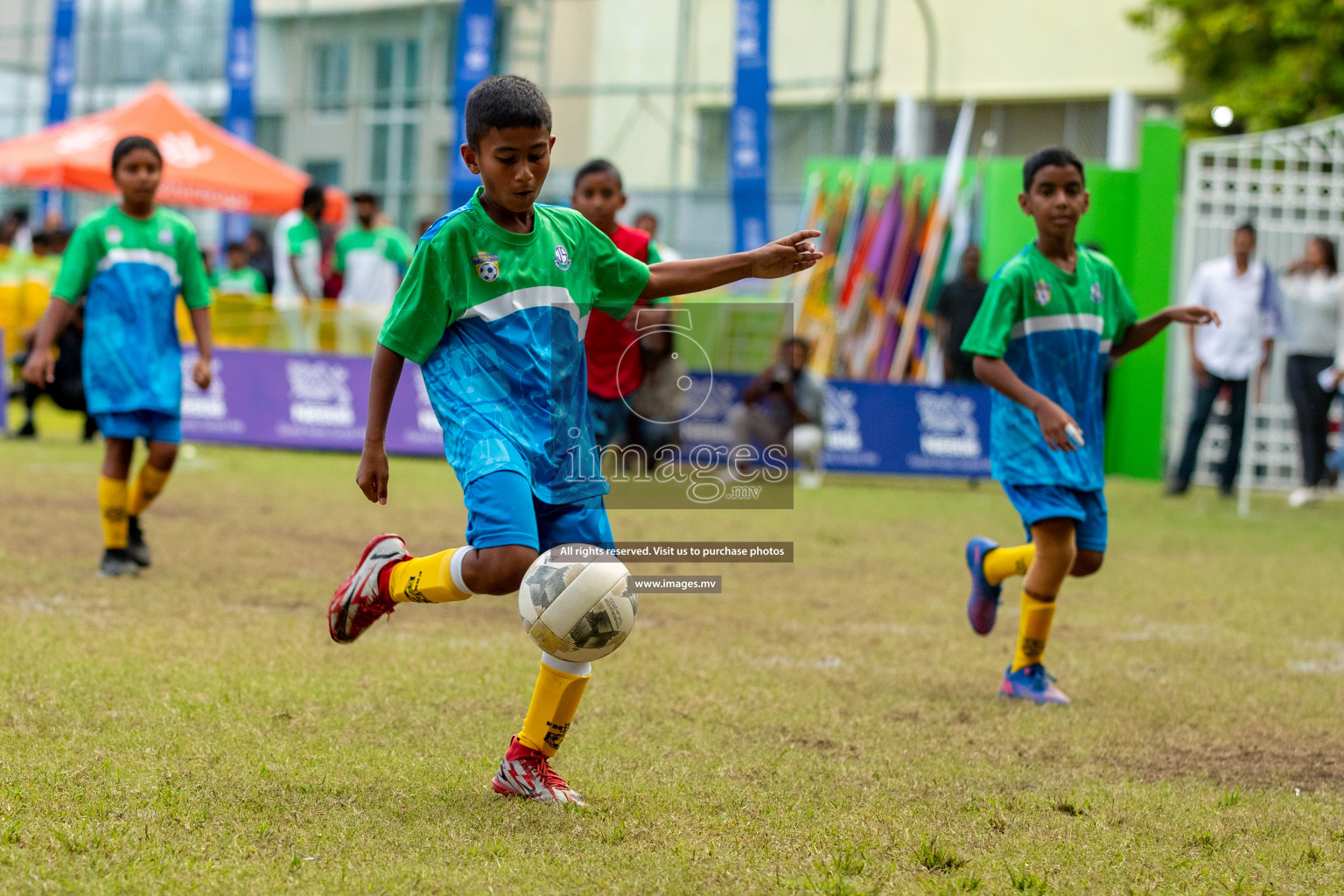 Day 4 of Milo Kids Football Fiesta 2022 was held in Male', Maldives on 22nd October 2022. Photos:Hassan Simah / images.mv