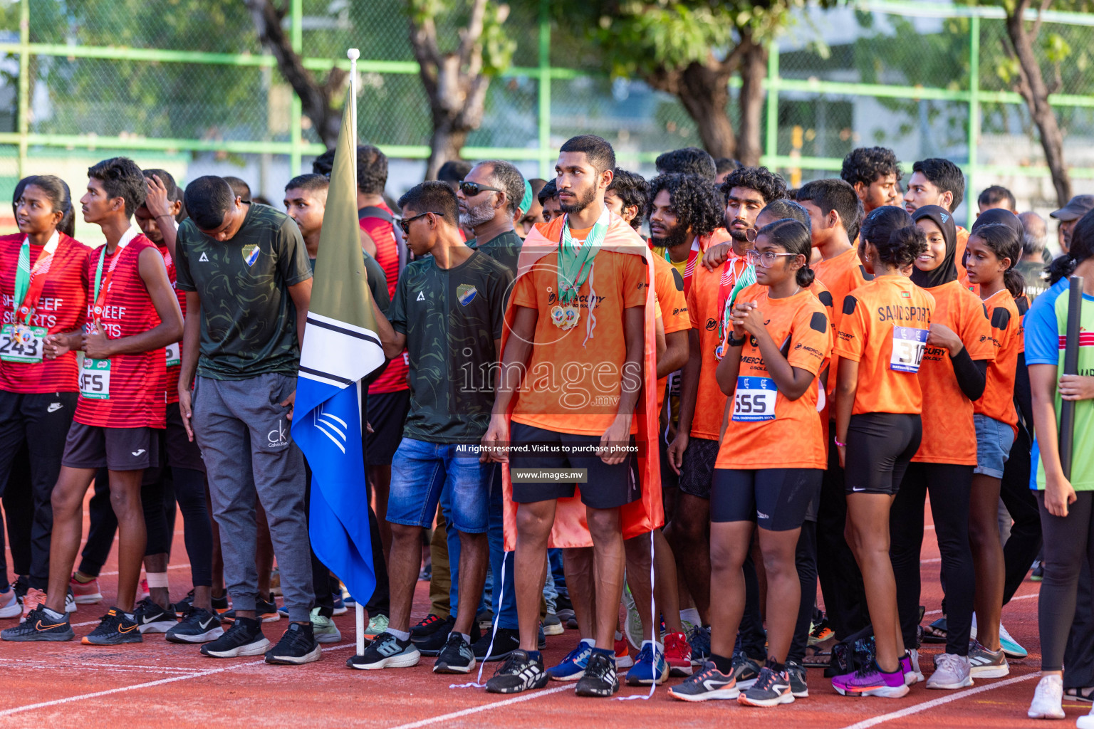 Day 3 of National Athletics Championship 2023 was held in Ekuveni Track at Male', Maldives on Saturday, 25th November 2023. Photos: Nausham Waheed / images.mv