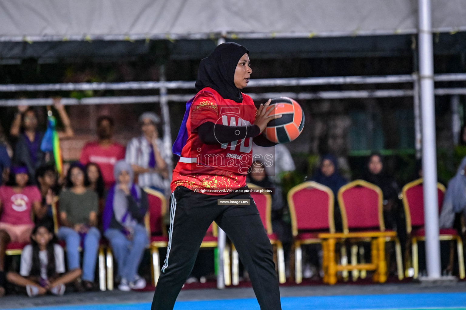 Final of Inter-School Parents Netball Tournament was held in Male', Maldives on 4th December 2022. Photos: Nausham Waheed / images.mv