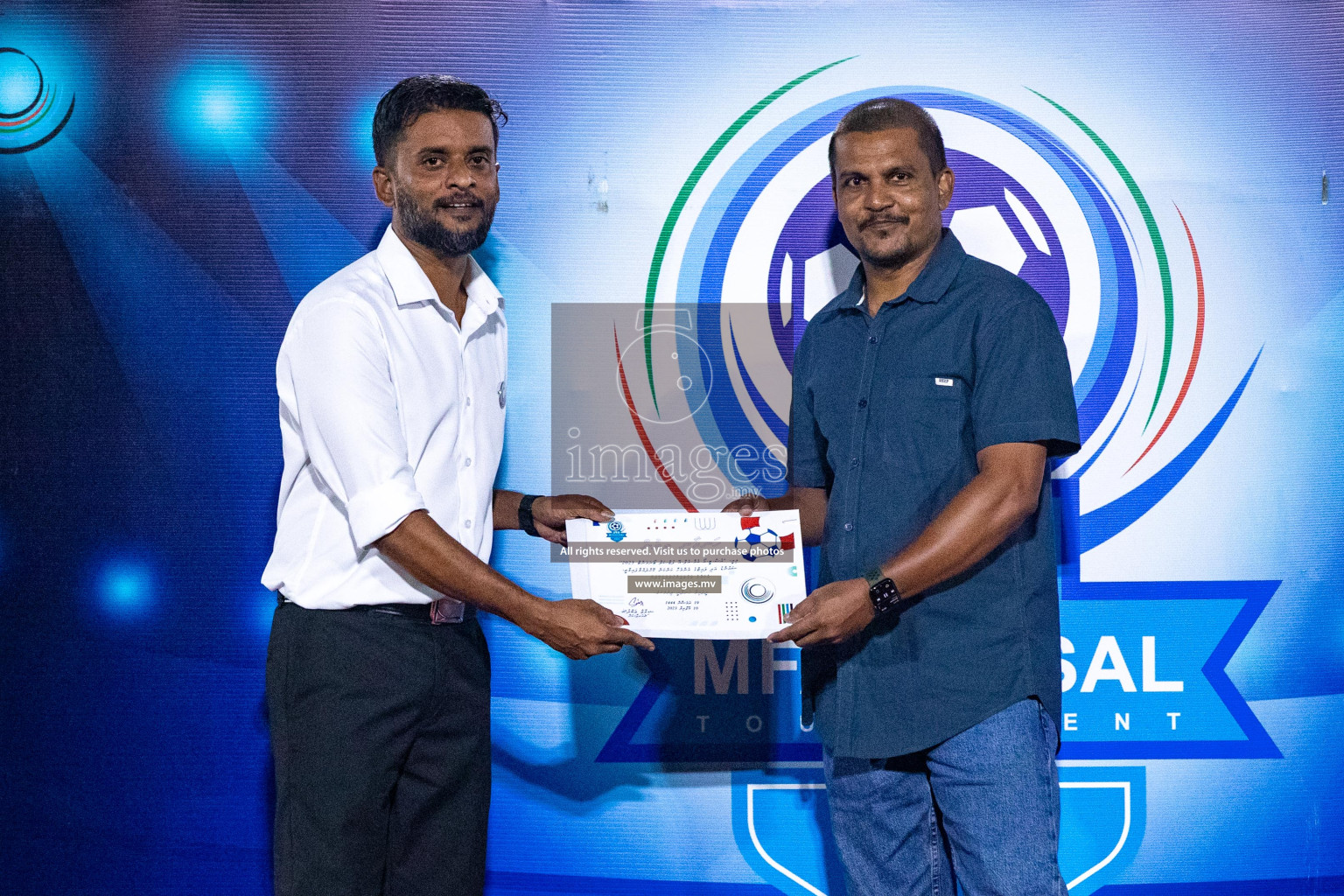 Final of MFA Futsal Tournament 2023 on 10th April 2023 held in Hulhumale'. Photos: Nausham waheed /images.mv