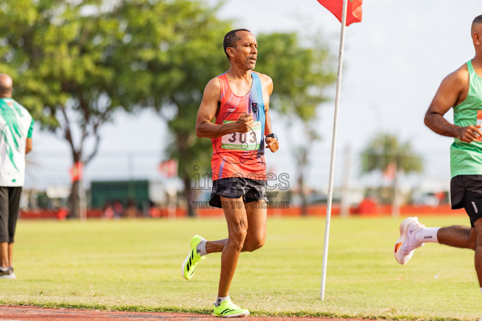 Day 1 of National Athletics Championship 2025 was held at Ekuveni Running Ground in Male', Maldives on Thursday, 14th August 2025. Photos: Areef Adam / images.mv