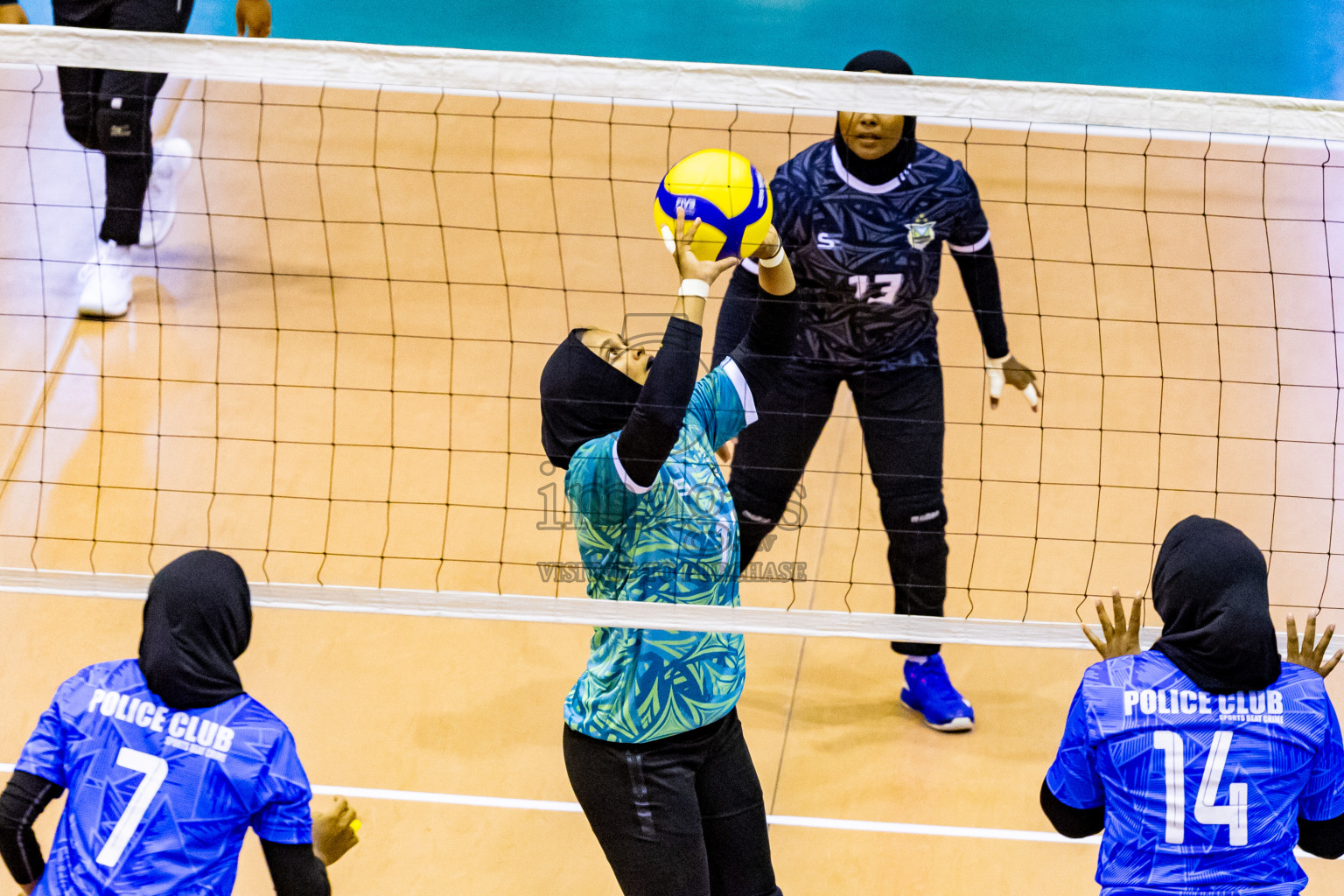 Final of Women's Division of Milo VAM Cup 2024 held in Male', Maldives on Saturday, 13th July 2024 at Social Center Indoor Hall Photos By: Nausham Waheed / images.mv