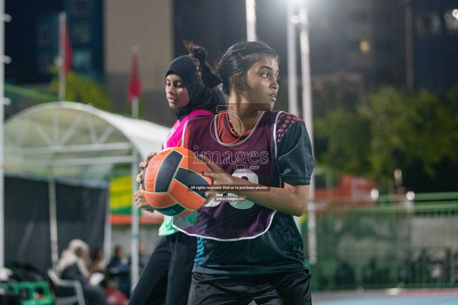 Day 1 of 20th Milo National Netball Tournament 2023, held in Synthetic Netball Court, Male', Maldives on 29th May 2023 Photos: Nausham Waheed/ Images.mv