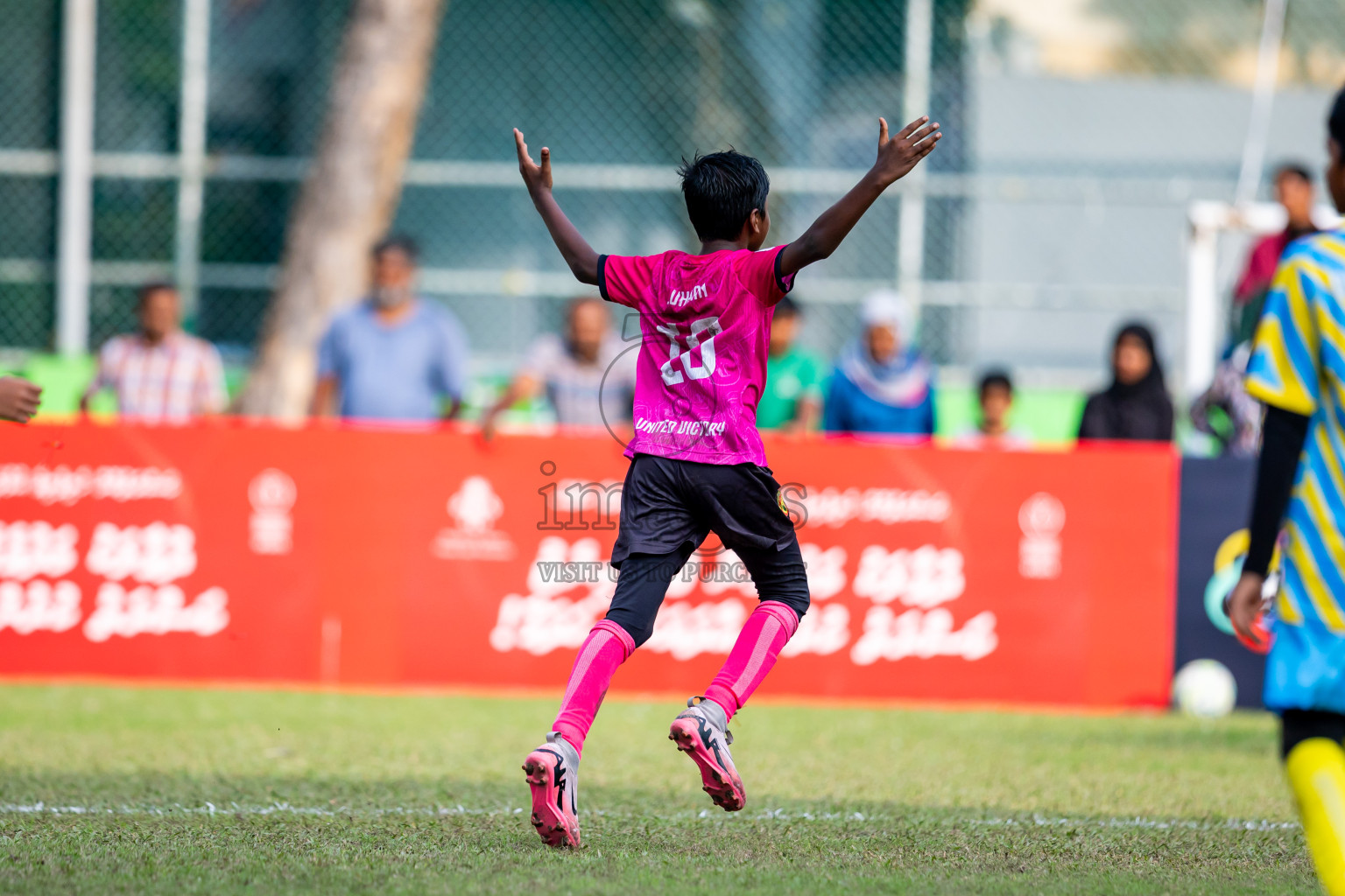 Under 12 United Victory vs Valancia on day 3 of Dhivehi Youth League 2024 held at Henveiru Stadium on Saturday, 23rd November 2024. Photos: Nausham Waheed/ Images.mv