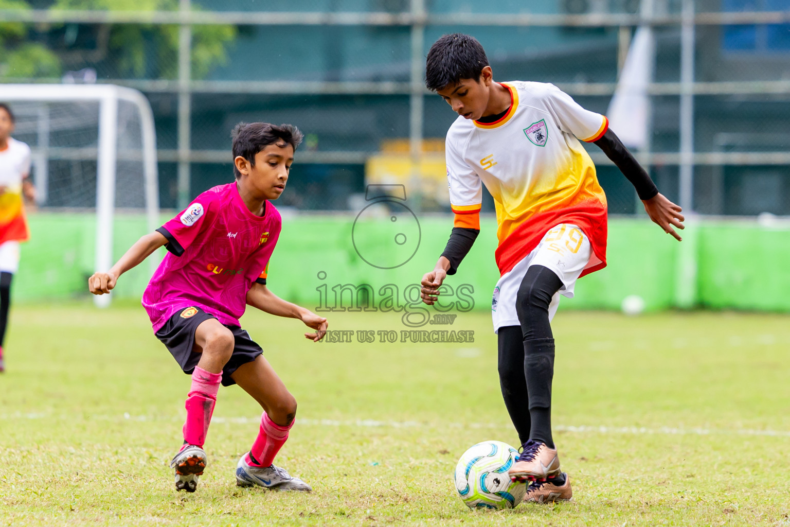 Club Eagles vs United Victory (U12) in Day 11 of Dhivehi Youth League 2024 held at Henveiru Stadium on Tuesday, 17th December 2024. Photos: Nausham Waheed / Images.mv