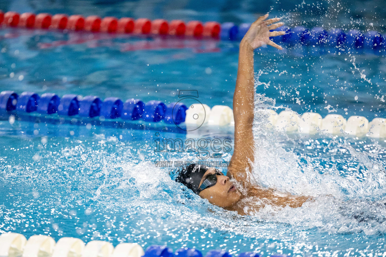 Day 4 of 20th Inter-school Swimming Competition 2024 held in Hulhumale', Maldives on Tuesday, 15th October 2024. Photos: Ismail Thoriq / images.mv