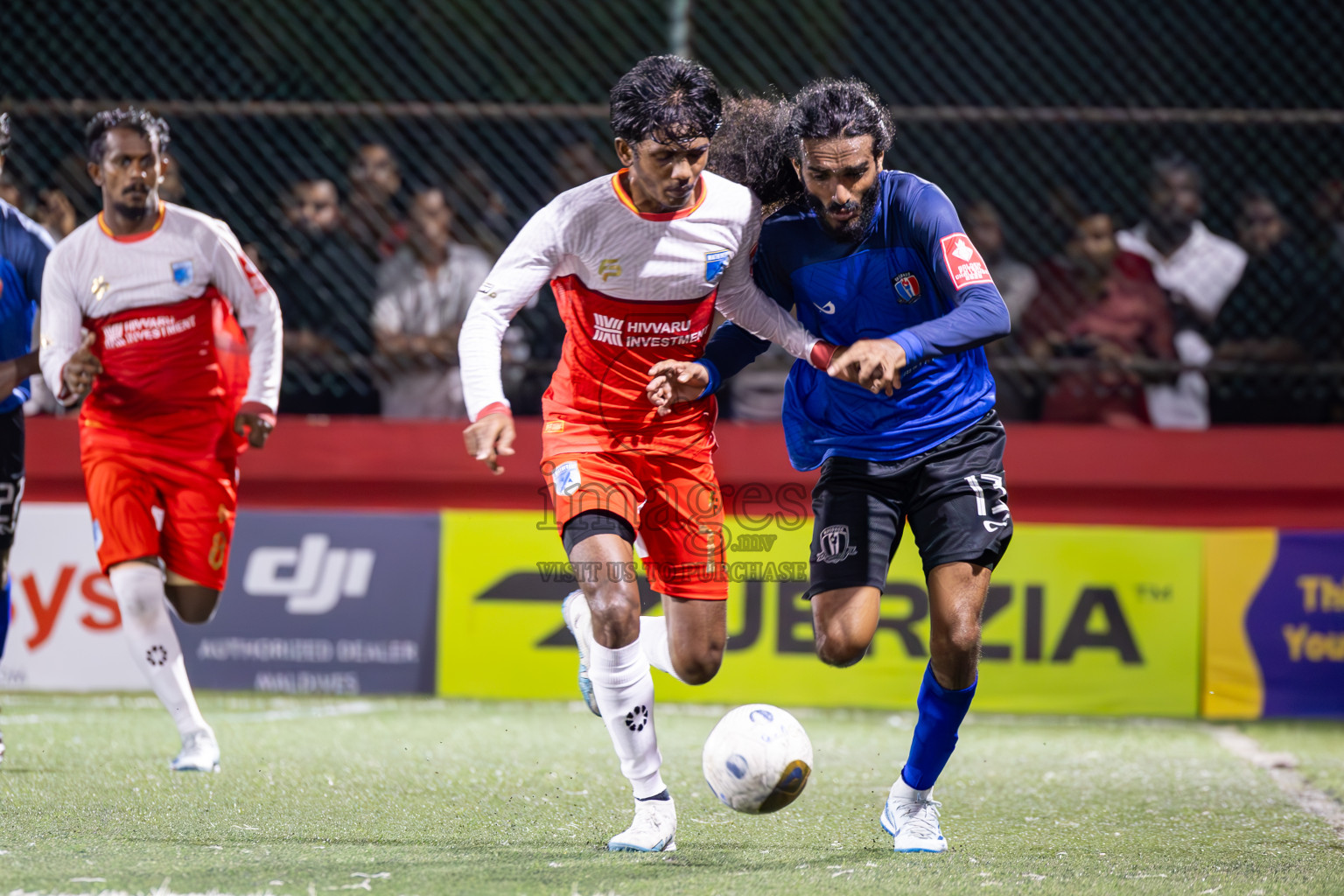 AA Mathiveri vs AA Rasdhoo in Day 15 of Golden Futsal Challenge 2025 was held on Sunday, 19th January 2025, in Hulhumale', Maldives. Photos: Ismail Thoriq / images.mv