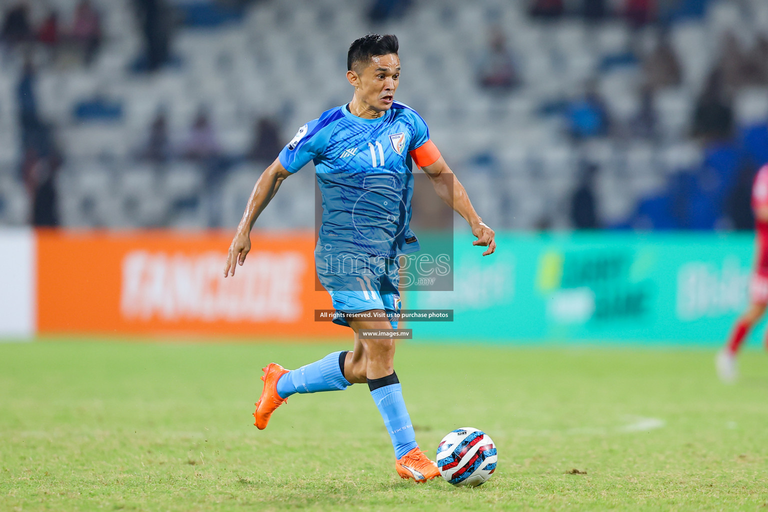 Lebanon vs India in the Semi-final of SAFF Championship 2023 held in Sree Kanteerava Stadium, Bengaluru, India, on Saturday, 1st July 2023. Photos: Nausham Waheed, Hassan Simah / images.mv