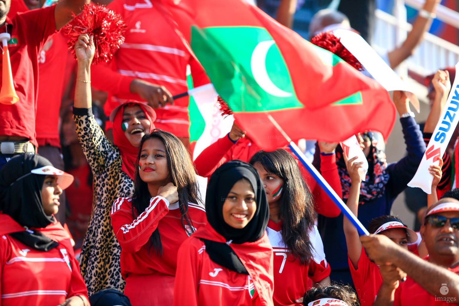 India vs Maldives in the 1st semi final of SAFF Suzuki Cup held in Thiruvananthapuram, India, Thursday, December. 31, 2015.   (Images.mv Photo/ Hussain Sinan).