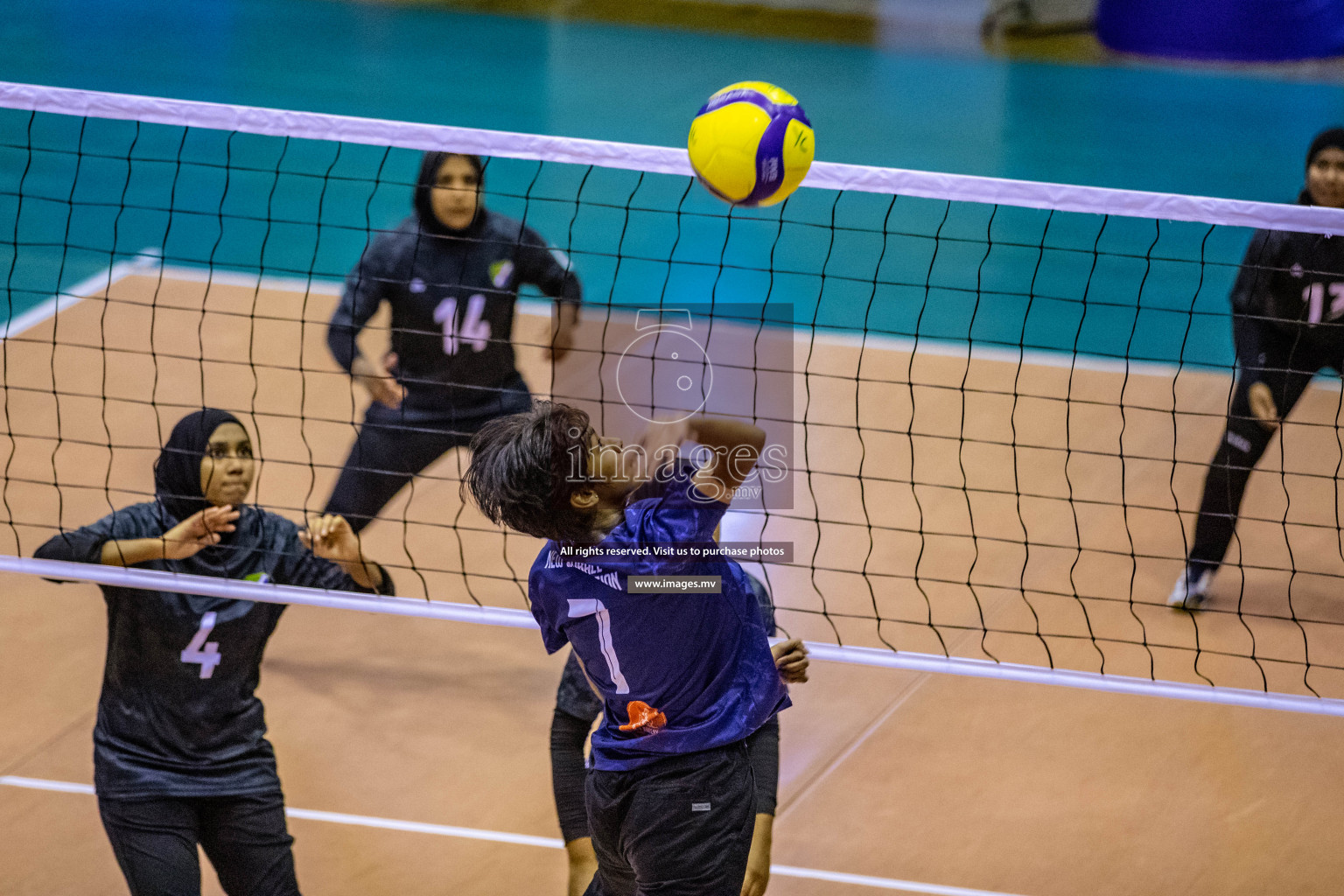 Volleyball Association Cup 2022-Women's Division-Match Day 7 was held in Male', Maldives on 30th May 2022 at Social Center Indoor Hall Photos By: Ismail Thoriq /images.mv