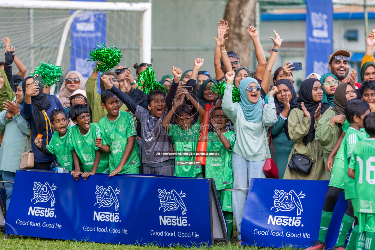 Day 4 of Nestle Kids Football Fiesta, held in Henveyru Football Stadium, Male', Maldives on Saturday, 14th October 2023
Photos: Ismail Thoriq / images.mv