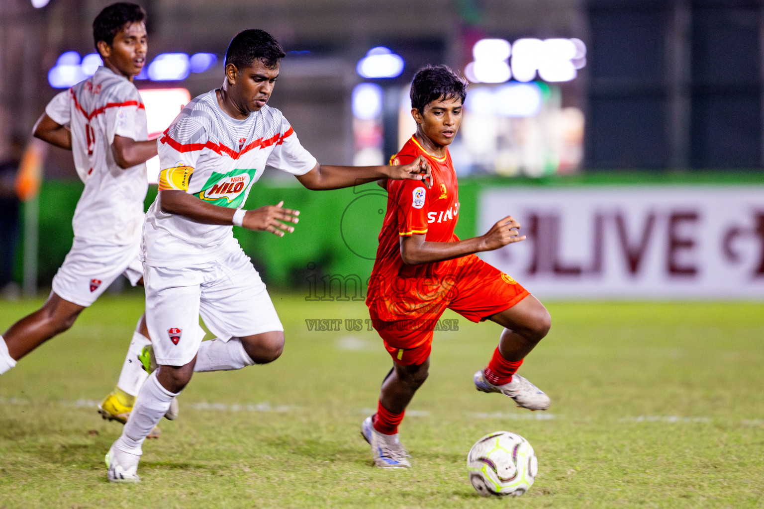 Under 14 Victory vs TC on day 3 of Dhivehi Youth League 2024 held at Henveiru Stadium on Saturday, 23rd November 2024. Photos: Nausham Waheed/ Images.mv