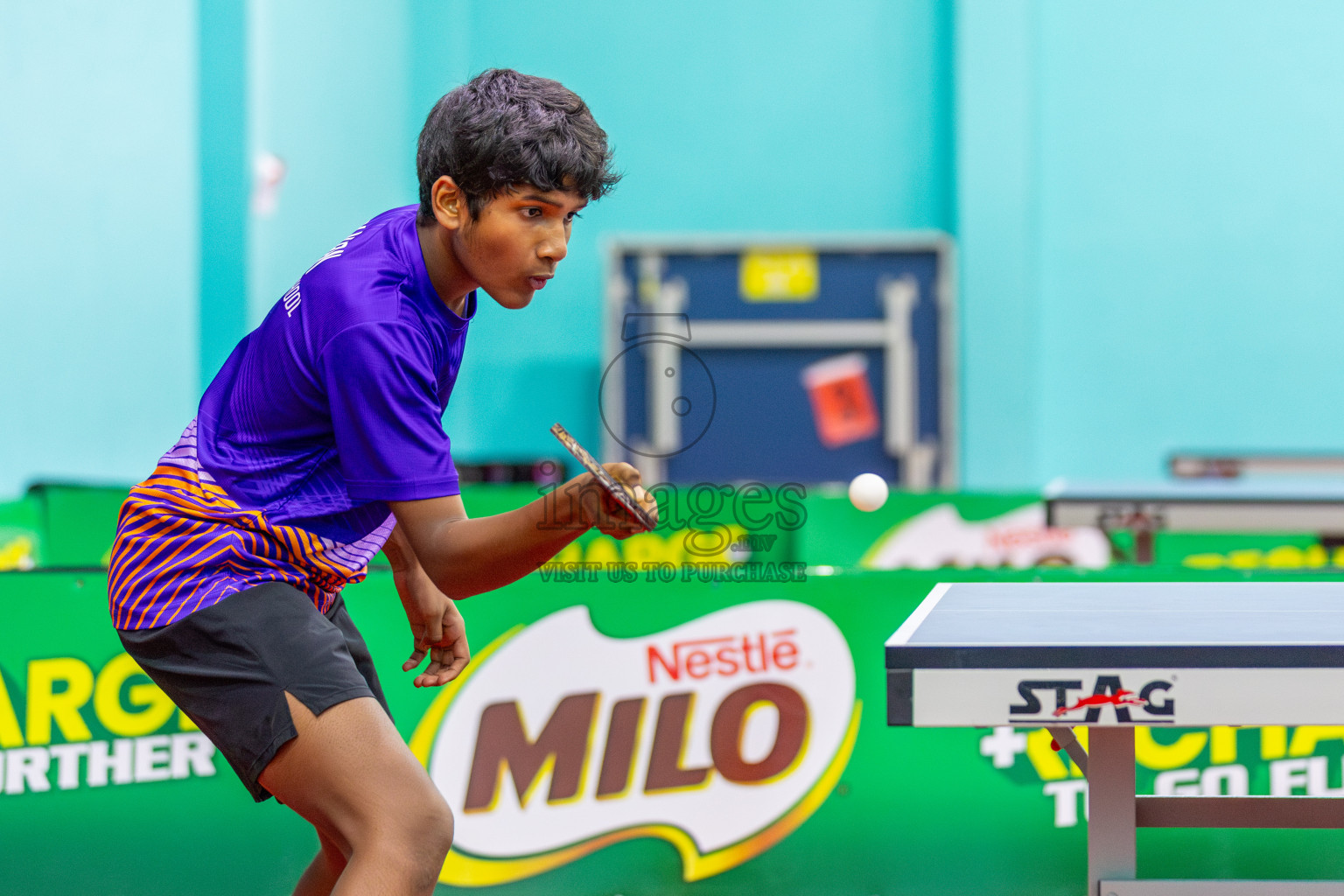 Day 7 of Interschool Table Tennis Tournament 2025 held at Male' TT Hall, Male', Maldives on Wednesday, 21st May 2025.
Photos by: Ismail Thoriq / images.mv