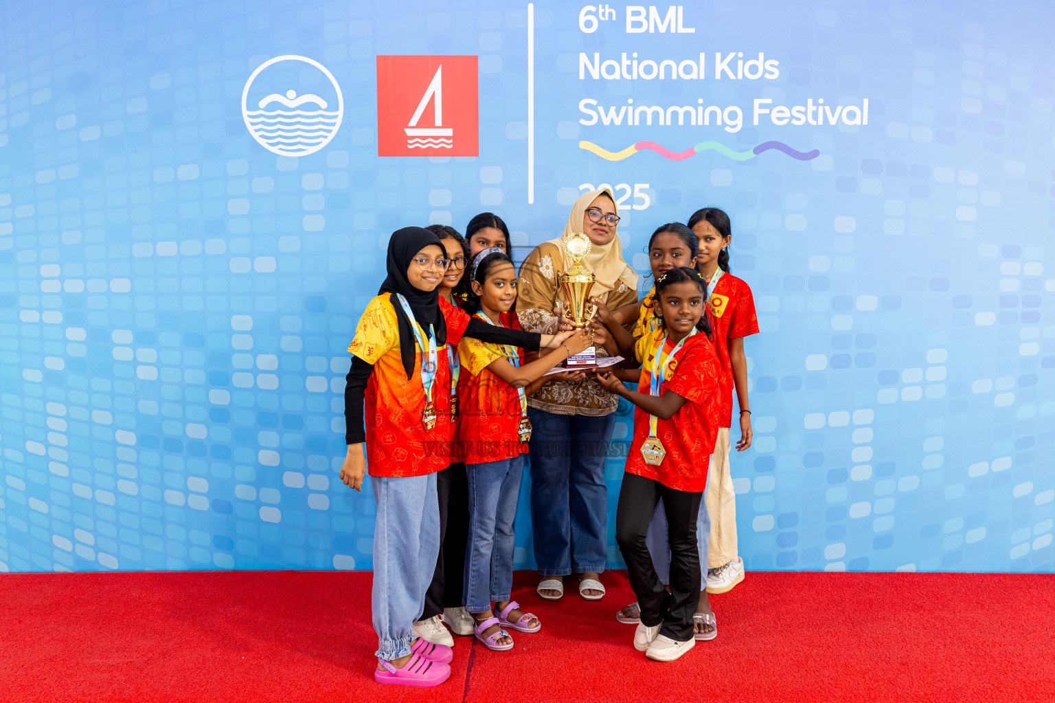 Closing Ceremony of 6th BML National Kids Swimming Kids Festival 2025 held in Hulhumale', Maldives on Saturday, 22nd November 2025. Photos: Nausham Waheed / images.mv