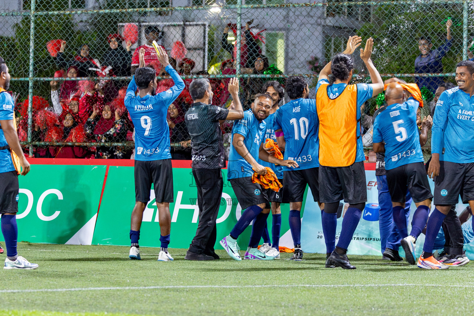 TEAM BADHAHI vs CRIMINAL COURT in Club Maldives Classic 2024 held in Rehendi Futsal Ground, Hulhumale', Maldives on Saturday, 14th September 2024. Photos: Nausham Waheed / images.mv