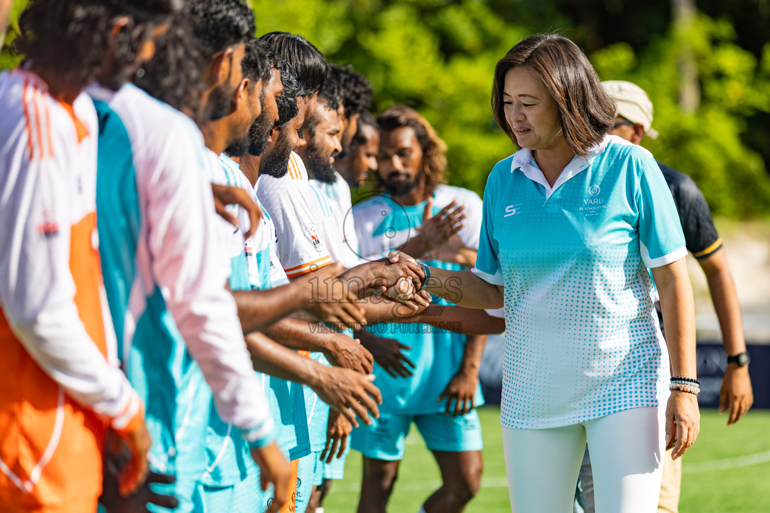 Hilton Amingiri vs Varu by Atmosphere in Resort League 2025 (North Male Zone) day 4 was held on Saturday, 6th September 2025 in One And Only Reethi Rah Maldives Resort, Photos: Areef Adam / images.mv