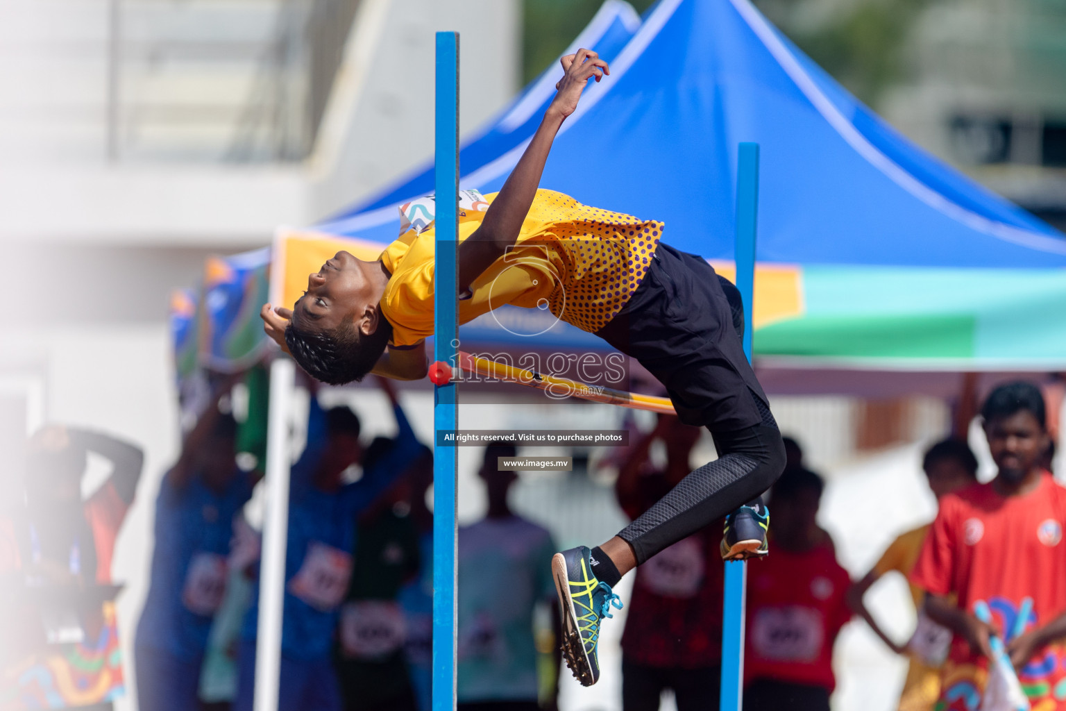 Day two of Inter School Athletics Championship 2023 was held at Hulhumale' Running Track at Hulhumale', Maldives on Sunday, 15th May 2023. Photos: Shuu/ Images.mv