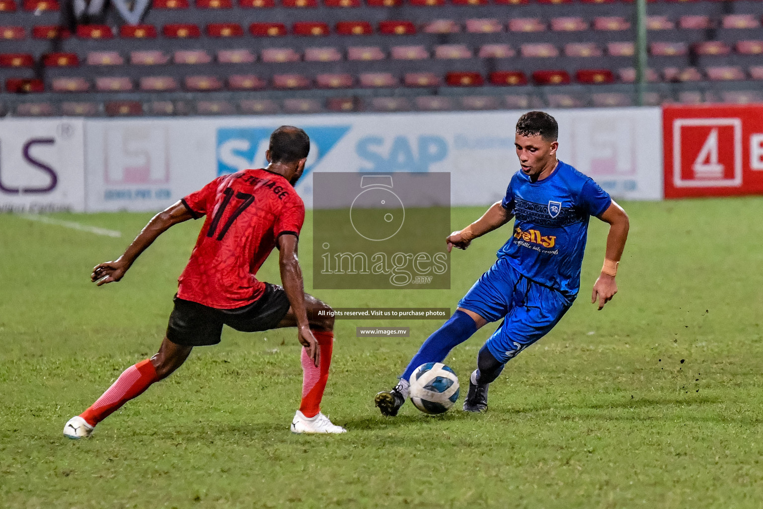 CLUB Teenage  vs Kuda henveiru united  in the 2nd Division 2022 on 14th Aug 2022, held in National Football Stadium, Male', Maldives Photos: Nausham Waheed / Images.mv