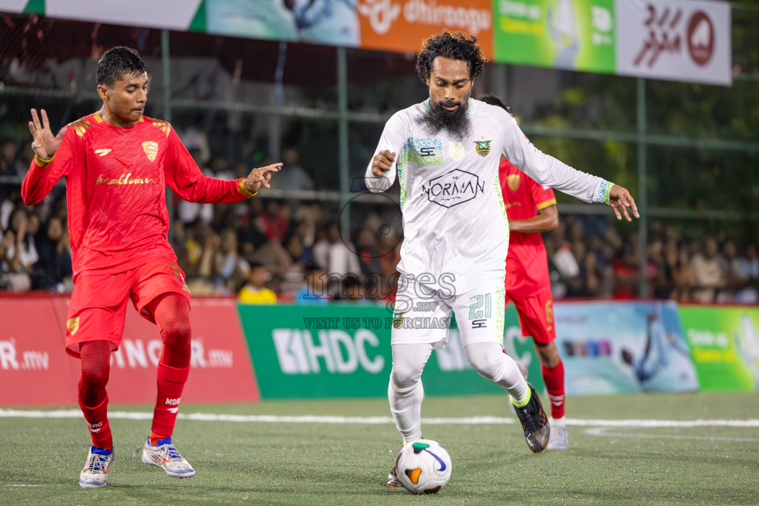 Maldivian vs Club WAMCO in Quarter Finals of Club Maldives Cup 2024 held in Rehendi Futsal Ground, Hulhumale', Maldives on Wednesday, 9th October 2024. Photos: Ismail Thoriq / images.mv