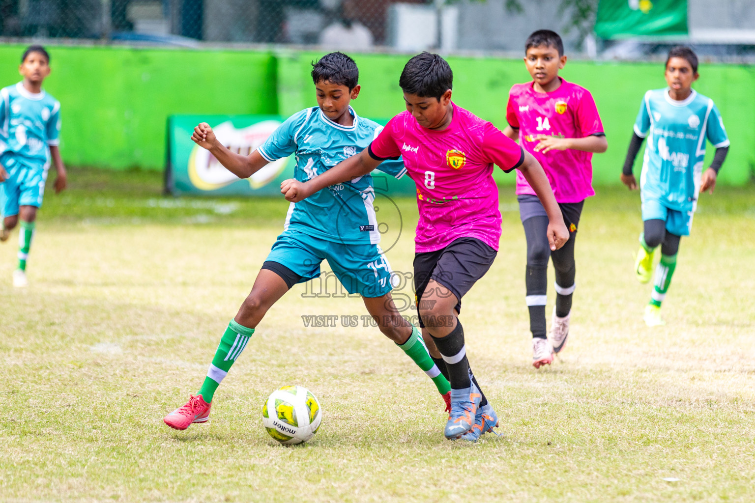 Day 2 of MILO Academy Championship 2025 (U-12) was held at Henveiru Stadium in Male', Maldives on Friday, 2nd May 2025. Photos: Mohamed Mahfooz Moosa / images.mv