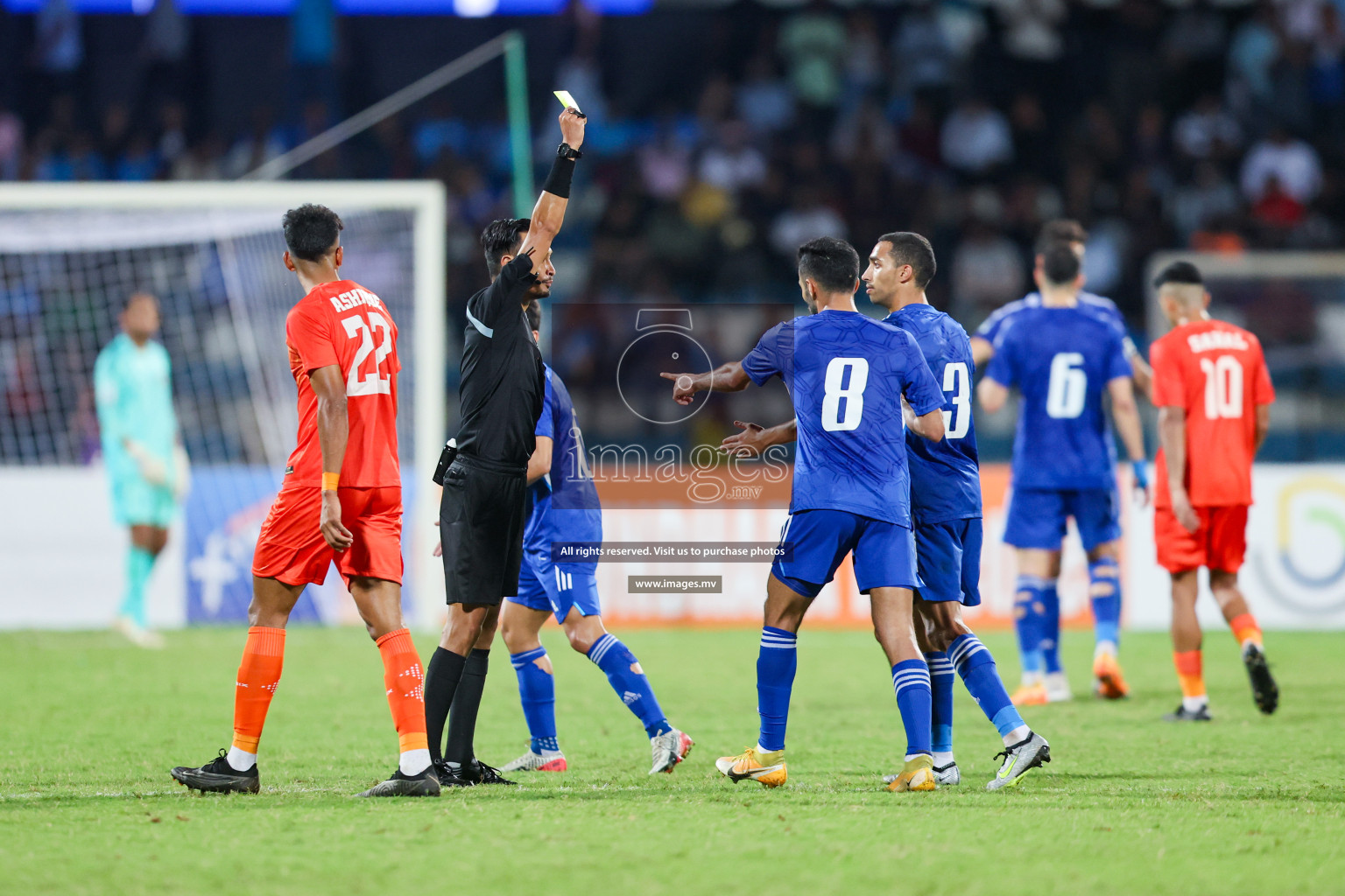 Kuwait vs India in the Final of SAFF Championship 2023 held in Sree Kanteerava Stadium, Bengaluru, India, on Tuesday, 4th July 2023. Photos: Nausham Waheed / images.mv