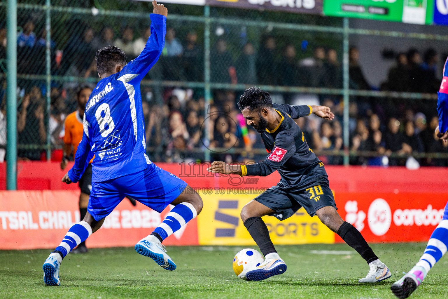 ADh Mandhoo vs AA Mathiveri in zone round Day 30 of Golden Futsal Challenge 2025 was held on Monday , 3rd February 2025, in Hulhumale', Maldives. Photos: Nausham Waheed / images.mv