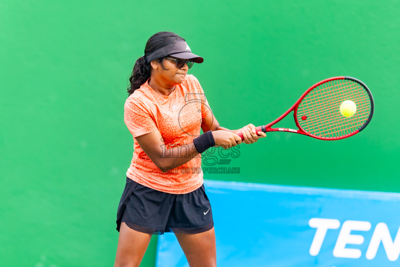 Day 5 of ATF Maldives Junior Open Tennis was held in Male' Tennis Court, Male', Maldives on Monday, 16th December 2024. Photos: Nausham Waheed/ images.mv