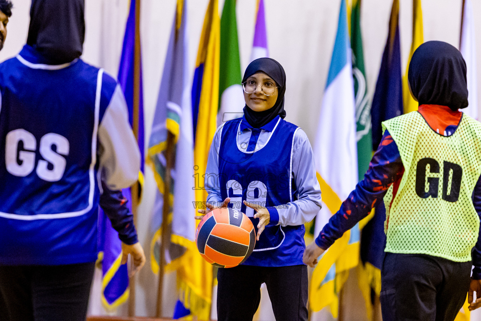 Day 10 of 25th Inter-School Netball Tournament was held in Social Center at Male', Maldives on Tuesday, 20th August 2024. Photos: Nausham Waheed / images.mv