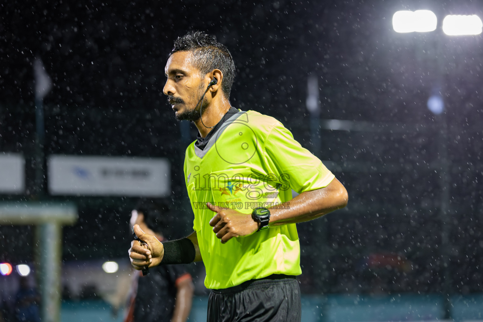 The Dee Ess Kay vs Dee Cee Jay Sc in Day 3 of Laamehi Dhiggaru Ekuveri Futsal Challenge 2025 was held on Saturday, 26th July 2025, at Dhiggaru Futsal Ground, Dhiggaru, Maldives Photos: Areef Adam / images.mv
