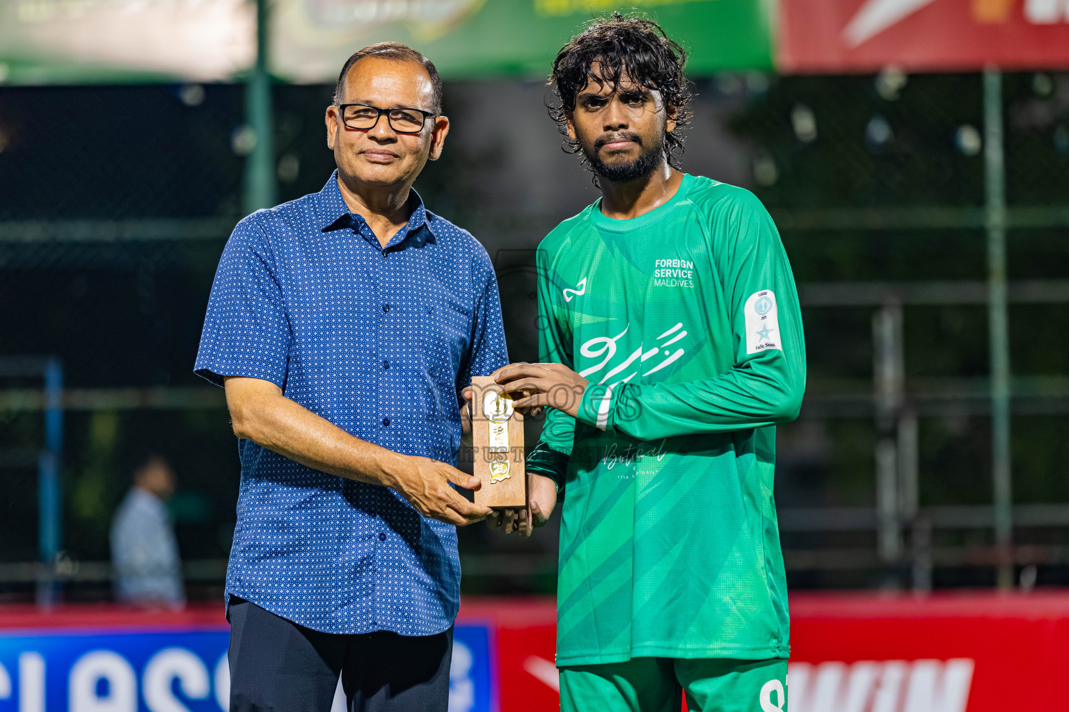 Khaarijee vs Club MCLP in Club Maldives Cup Classic 2025 held in Rehendi Futsal Ground, Hulhumale', Maldives on Monday, 15th September 2025. Photos: Areef / images.mv
