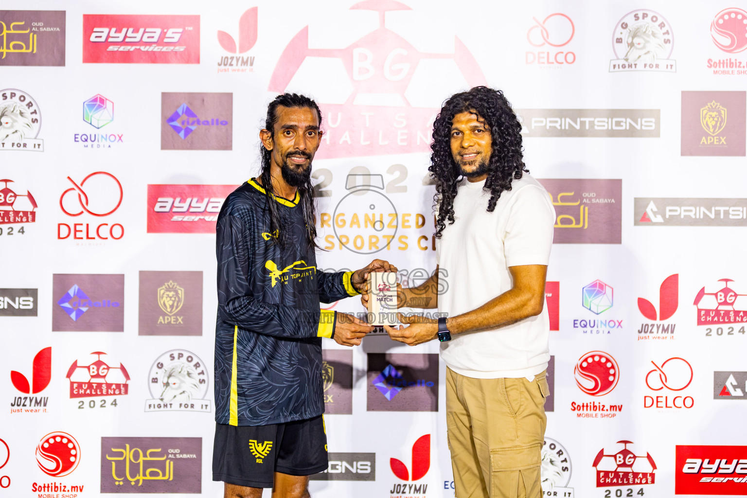 Bows vs RDL in Day 6 of BG Futsal Challenge 2024 was held on Sunday, 17th March 2024, in Male', Maldives Photos: Nausham Waheed / images.mv