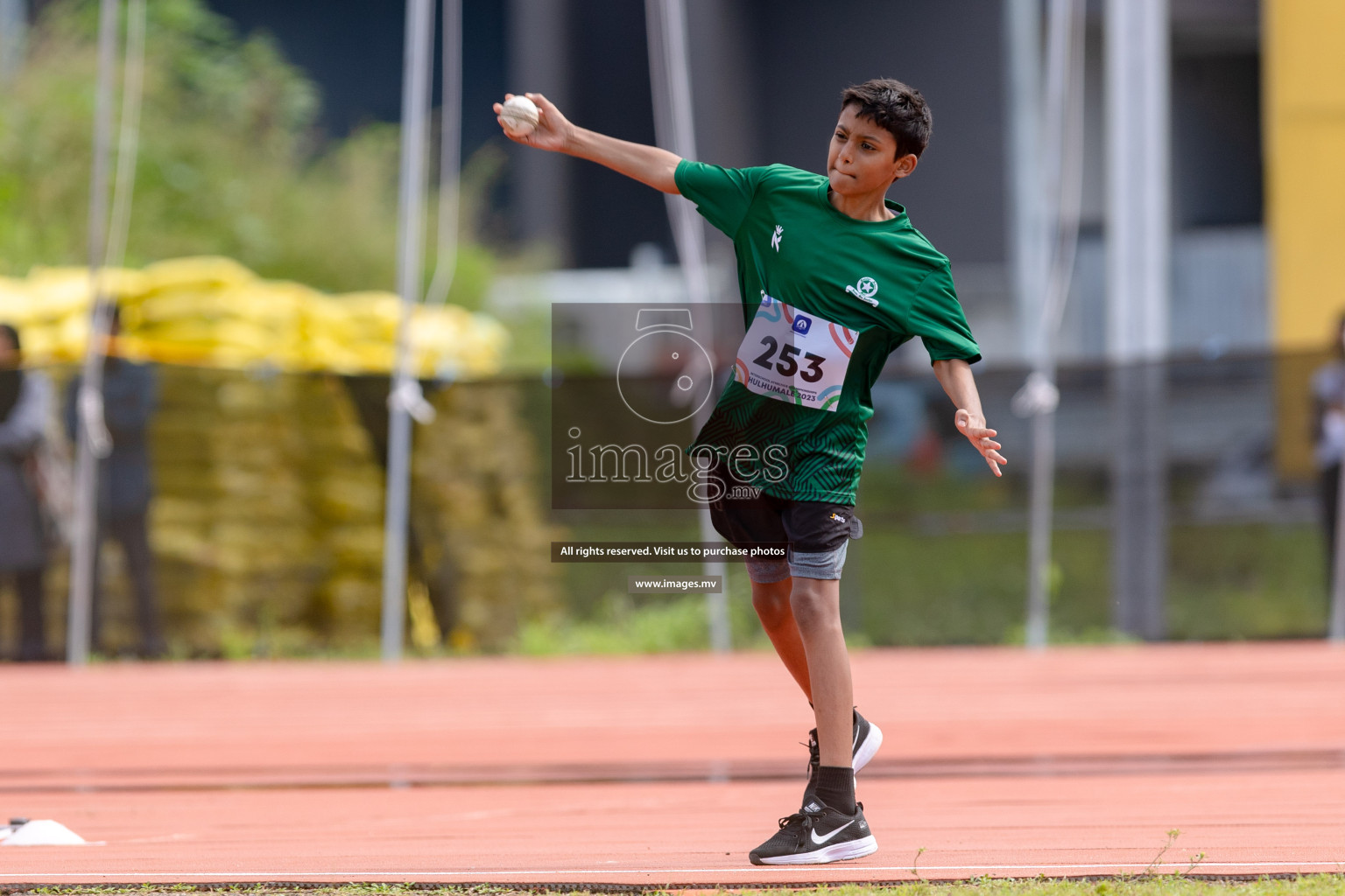 Day two of Inter School Athletics Championship 2023 was held at Hulhumale' Running Track at Hulhumale', Maldives on Sunday, 15th May 2023. Photos: Shuu/ Images.mv