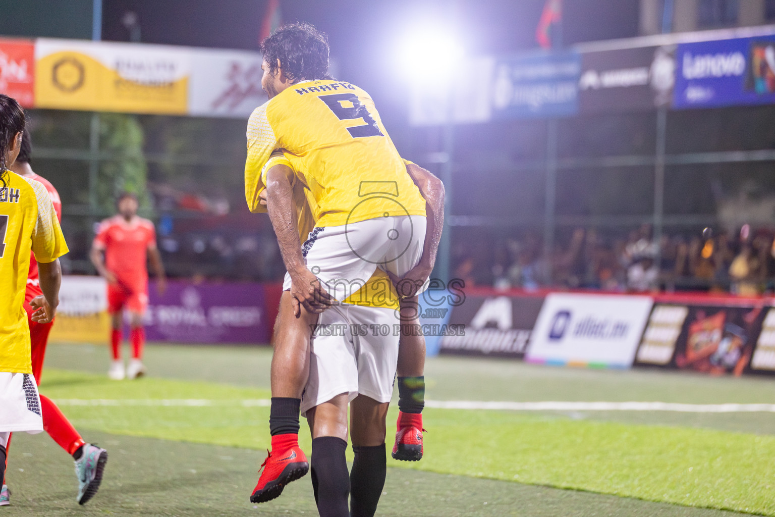 RRC vs Ooredoo in Club Maldives Cup 2024 held in Rehendi Futsal Ground, Hulhumale', Maldives on Saturday, 28th September 2024. Photos: Hassan Simah / images.mv