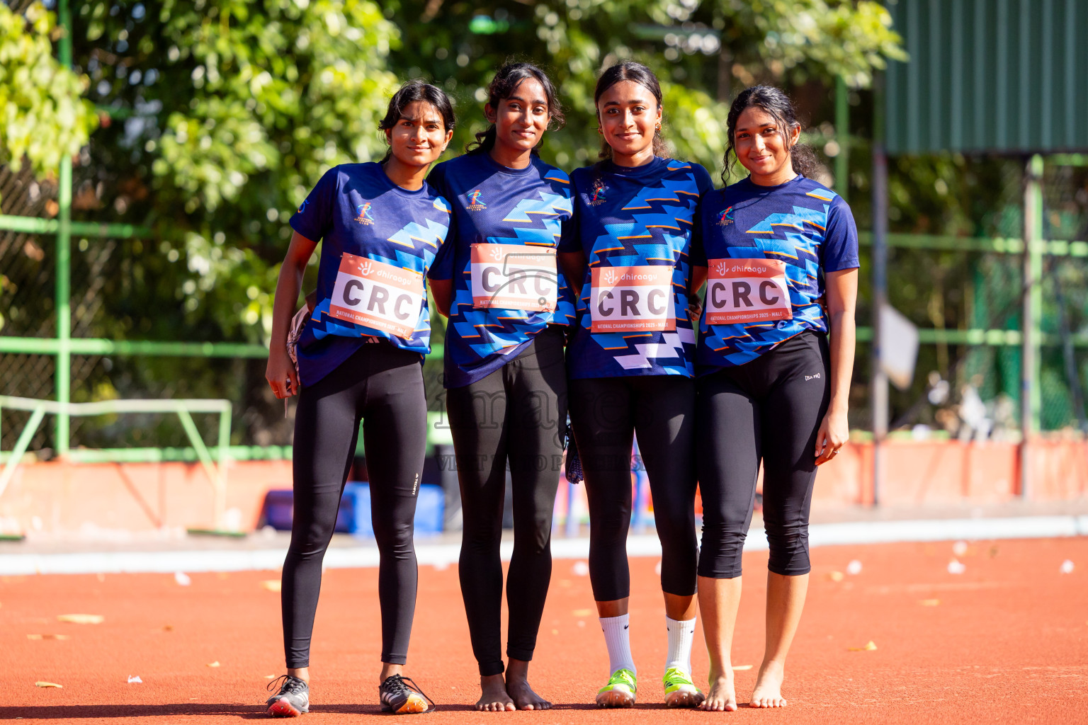 Day 3 of National Athletics Championship 2025 was held at Ekuveni Running Ground in Male', Maldives on Saturday, 16th August 2025. Photos: Nausham Waheed / images.mv