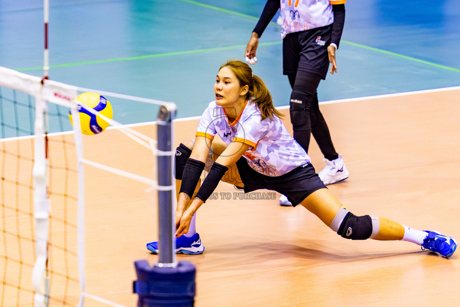 Wamco vs Flexor Sports Club Day 3 of Women's Division of Milo VAM Cup 2025 held in Male', Maldives on Friday, 11th April 2025 at Social Center Indoor Hall Photos By: Nausham Waheed / images.mv