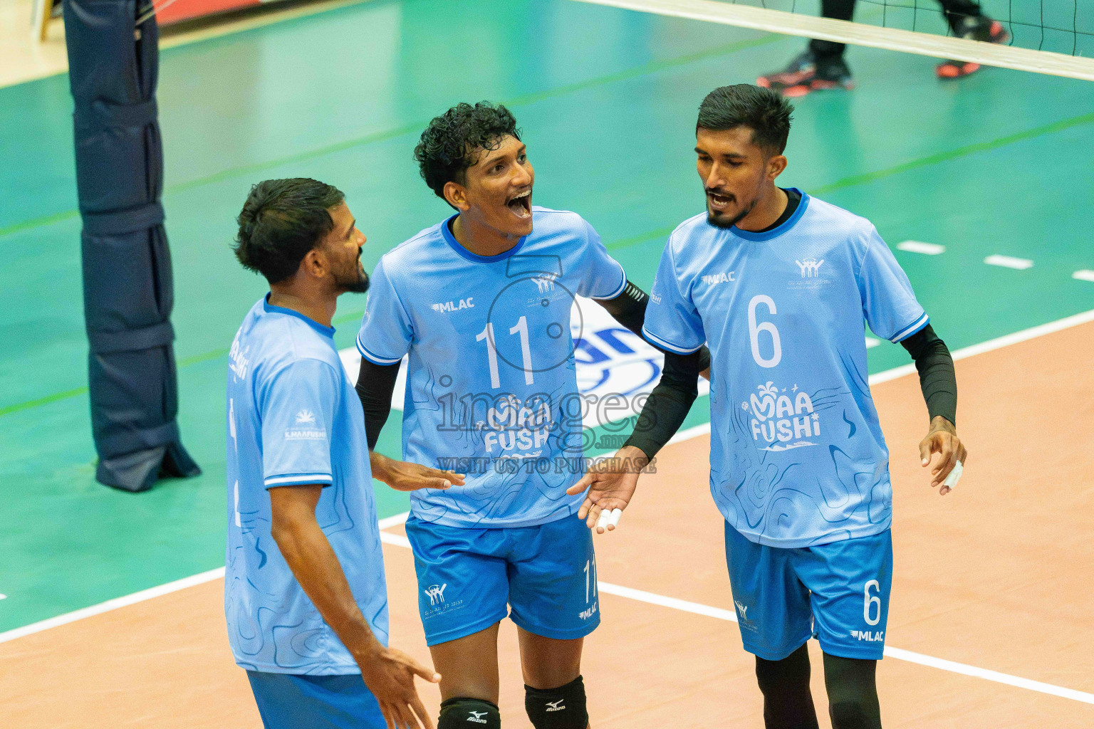 K. Maafushi vs Hdh. Hanimaadhoo in Volleyball Raajje Super League 2026 held in Male', Maldives on Thursday, 6th August 2026 at Social Center Indoor Hall Photos By: Arif Rasheed / images.mv