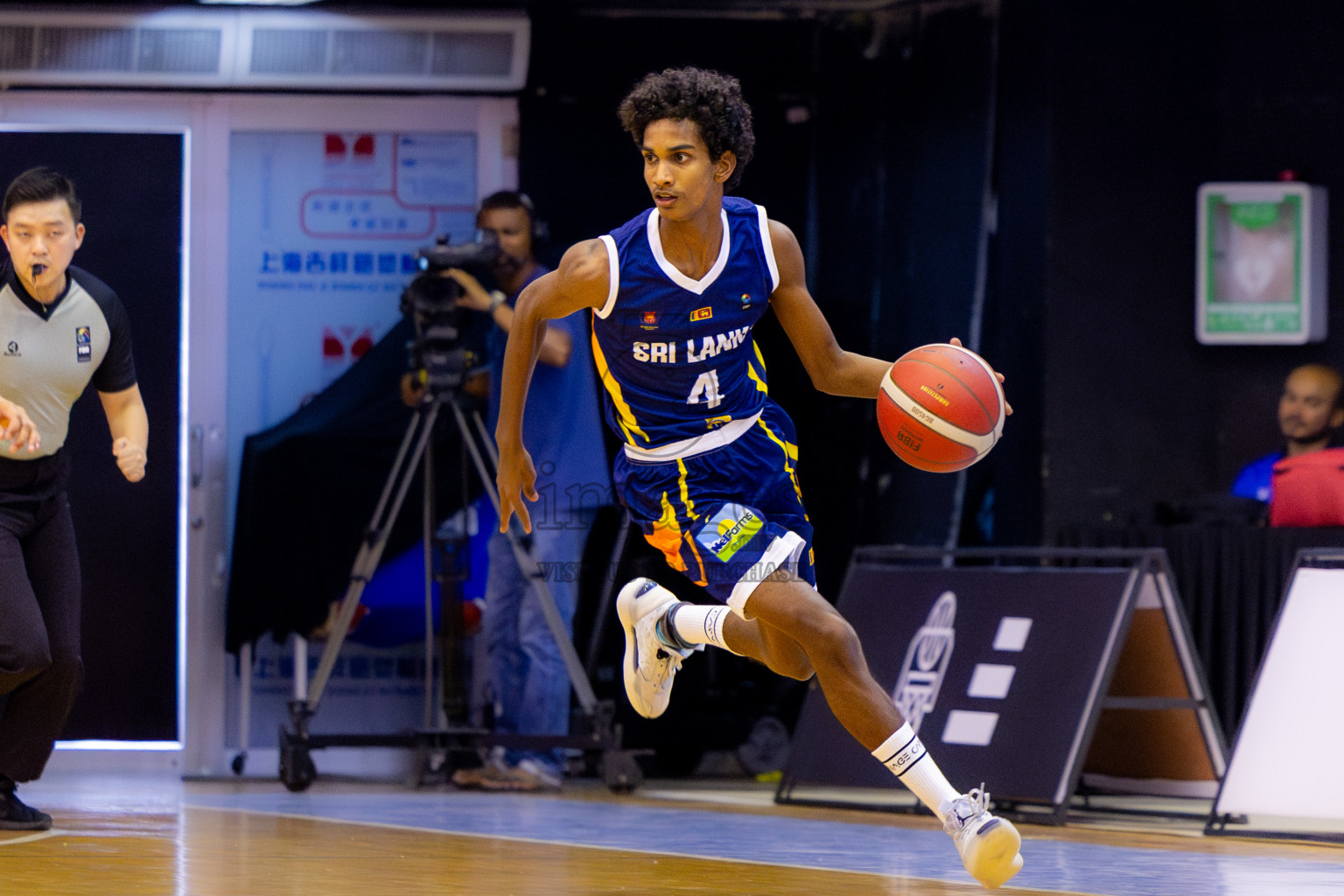 Sri Lanka vs Bangladesh in Day 2 of Under 16 Asian Cup SABA Qualifiers 2025 was held in Social Center, Male', Maldives on Friday, 13th June 2025. Photos: Nausham Waheed / images.mv