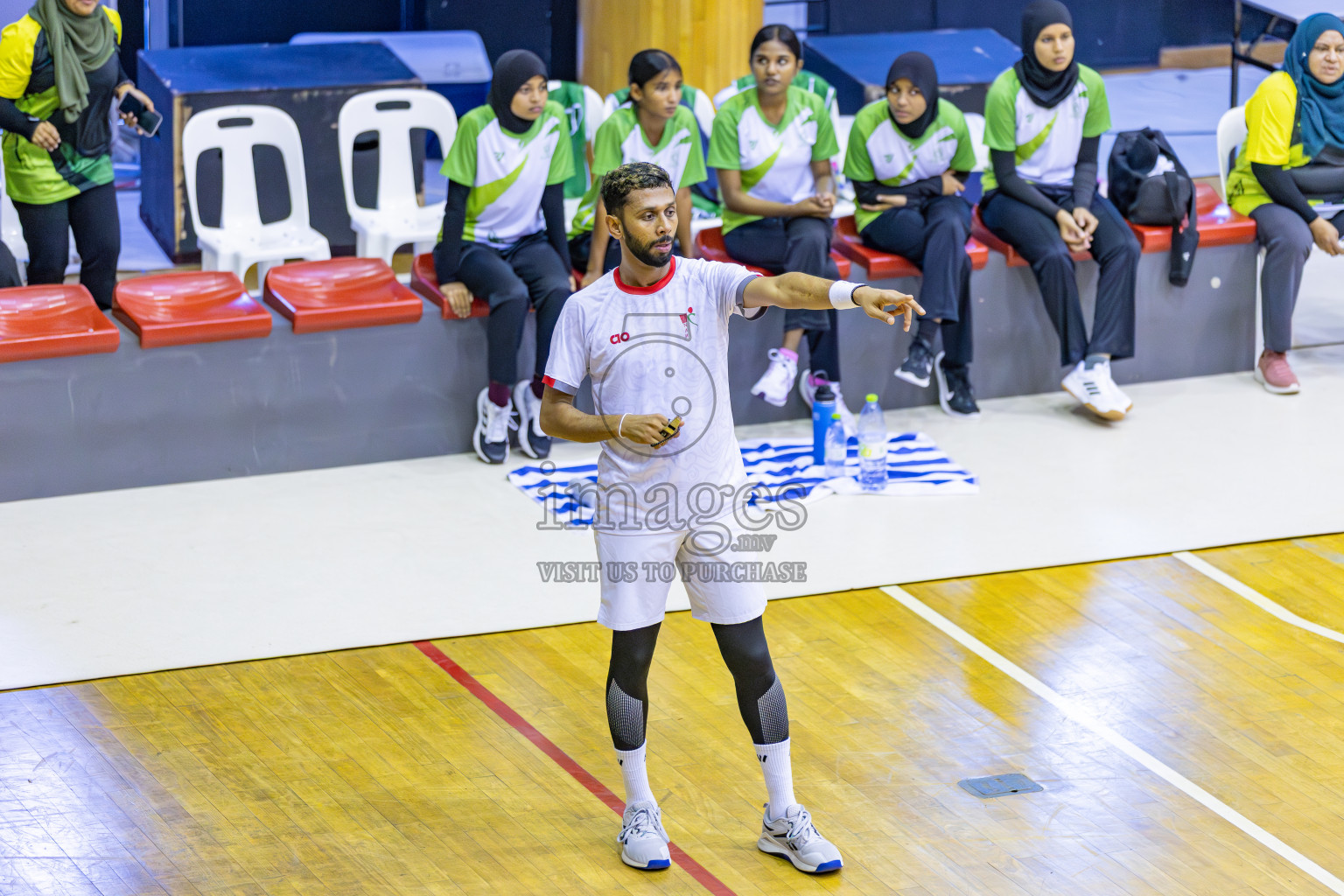 Day 14 of 26th Inter-School Netball Tournament 2025 was held in Social Center Indoor Hall on Tuesday, 4th November 2025. Photos: Areef Adam / images.mv