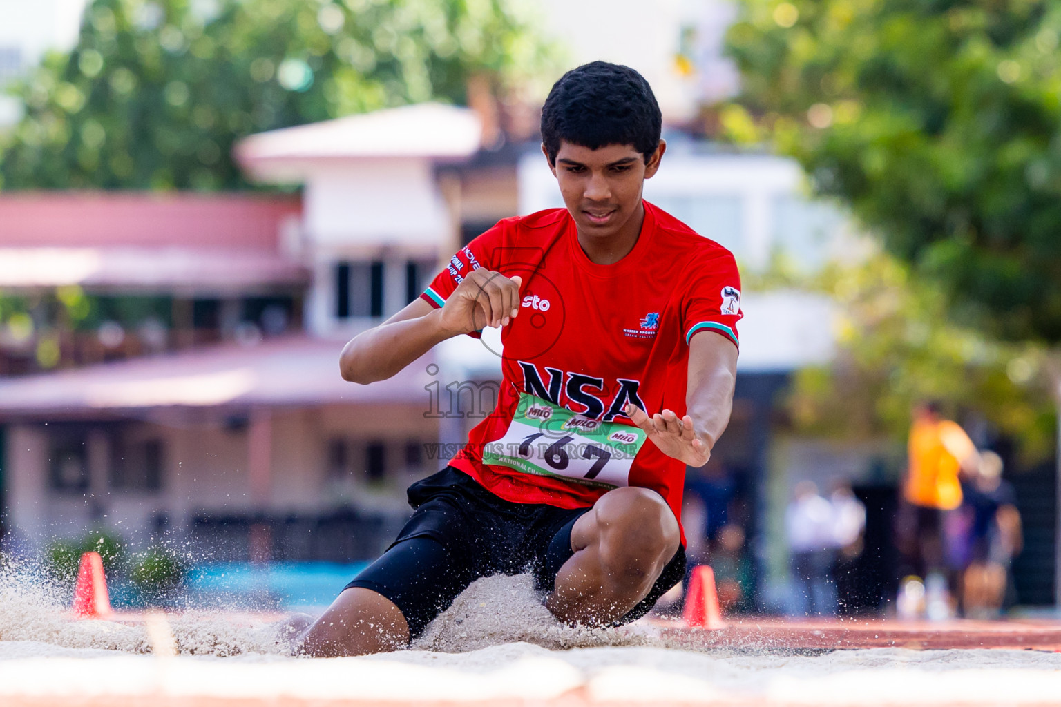 Day 1 of National Athletics Championship 2025 was held at Ekuveni Running Ground in Male', Maldives on Thursday, 14th August 2025. Photos: Nausham Waheed / images.mv