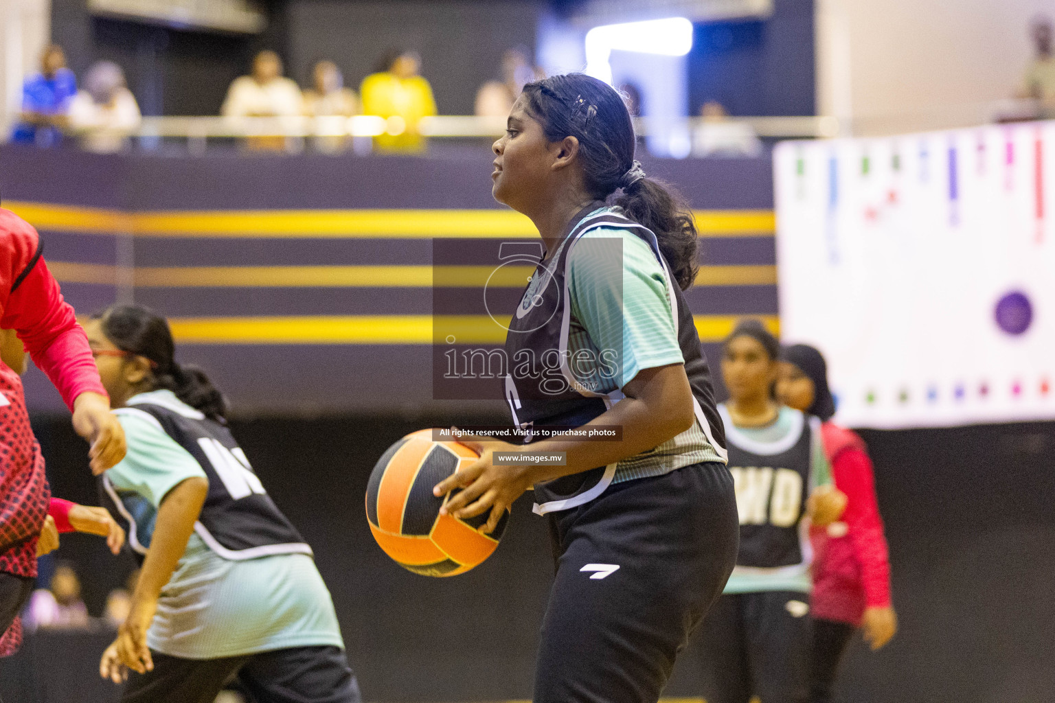 Day2 of 24th Interschool Netball Tournament 2023 was held in Social Center, Male', Maldives on 28th October 2023. Photos: Nausham Waheed / images.mv