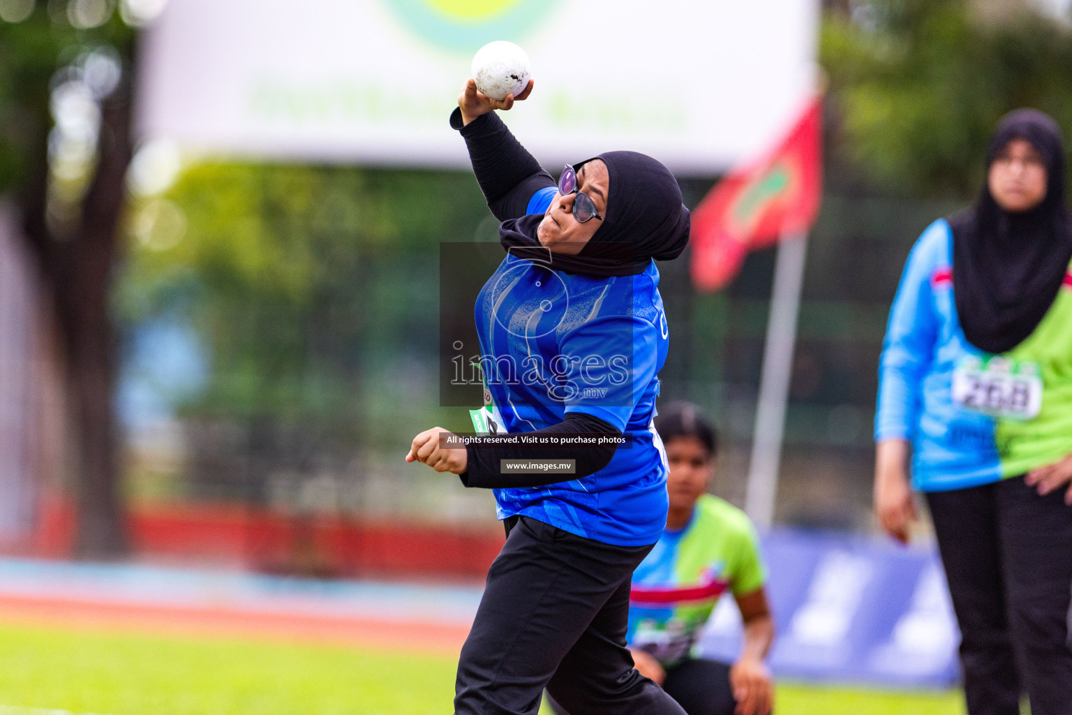 Day 2 of National Athletics Championship 2023 was held in Ekuveni Track at Male', Maldives on Friday, 24th November 2023. Photos: Nausham Waheed / images.mv