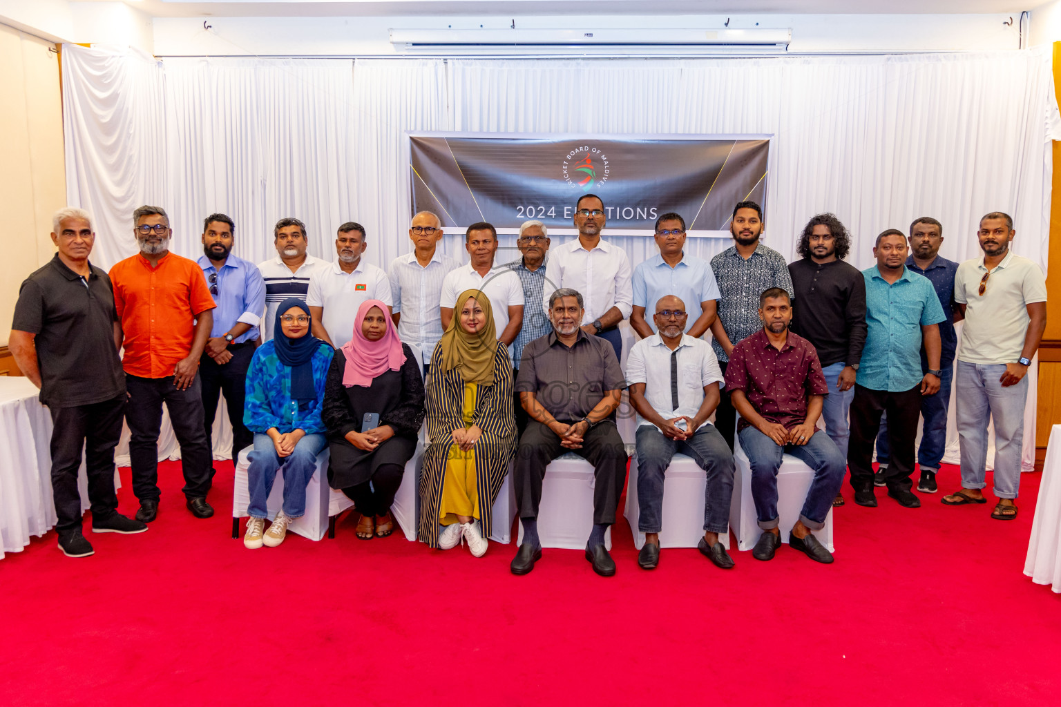 Elections of Cricket Board of Maldives 2024 was held at She Building in Male', Maldives on Friday, 20th September 2024. Photos: Nausham Waheed / images.mv