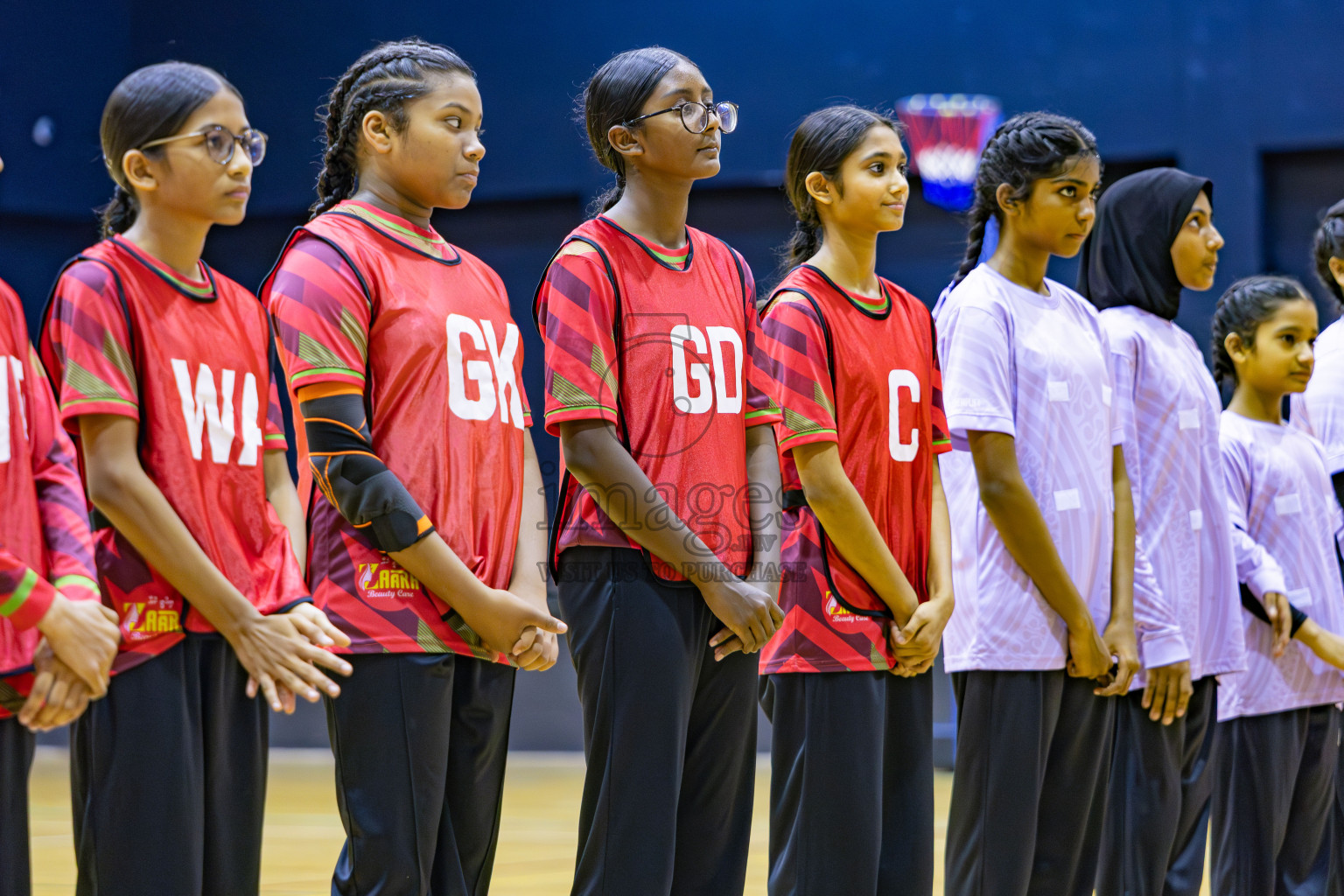 Finals of 26th Inter-School Netball Tournament 2025 was held in Social Center Indoor Hall on Saturday, 8th November 2025. Photos: Areef Adam / images.mv