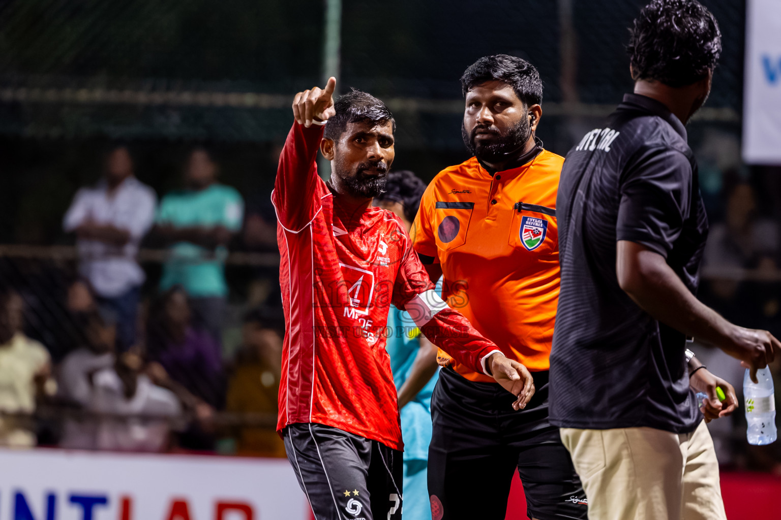 Club WAMCO vs BML in Day 3 of Club Maldives Cup 2025 was held in Rehendi Futsal Ground, Hulhumale', Maldives on Tuesday, 30th September 2025. Photos: Nausham Waheed / images.mv