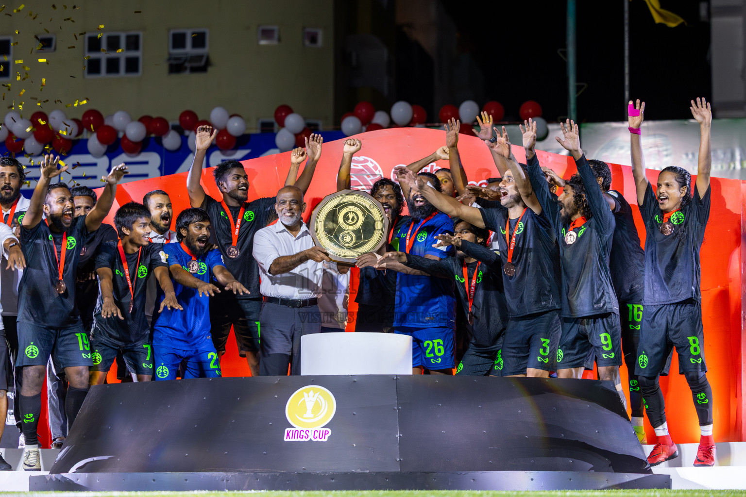 Road Recreation Club vs Club Combination SC Eydhafushi in Kings Cup Final of Club Maldives 2025 was held in Rehendhi Futsal Ground, Hulhumale', Maldives on Tuesday, 9th September 2025. Photos: Ismail Thoriq / images.mv