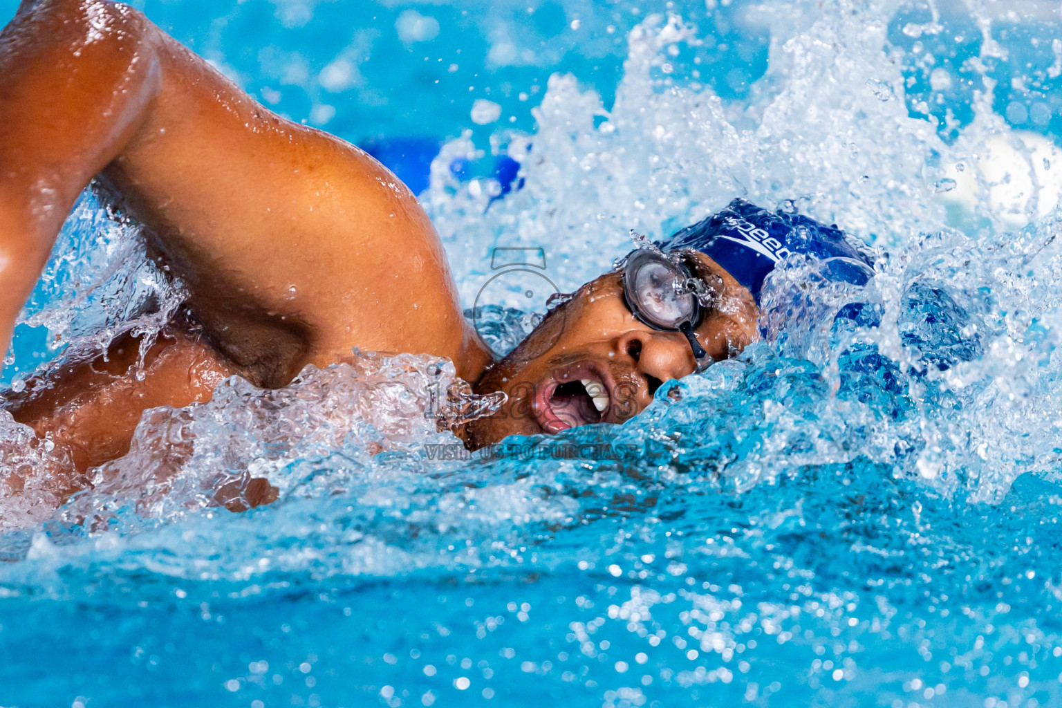 Day 6 of 20th Inter-school Swimming Competition 2024 held in Hulhumale', Maldives on Thursday, 17th October 2024. Photos: Nausham Waheed / images.mv